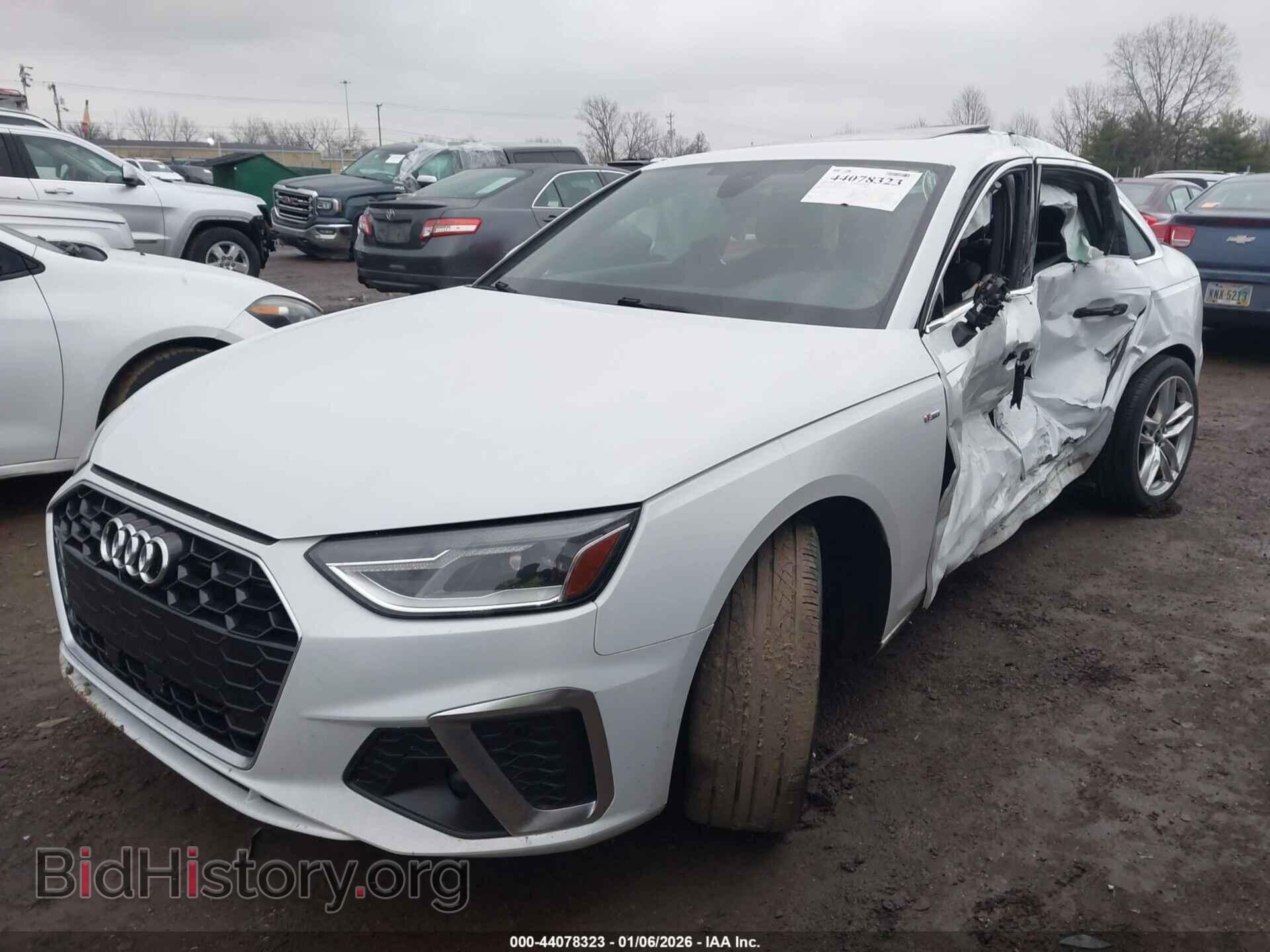 2021 AUDI A4 - VIN: WAUDAAF4XMA042560 - Фото 2