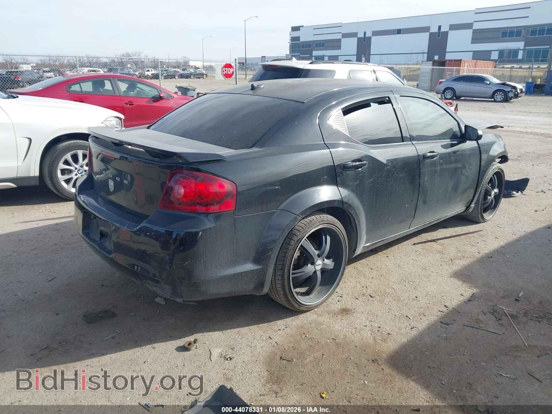 2013 DODGE AVENGER - VIN: 1C3CDZAB5DN725239 - Фото 4
