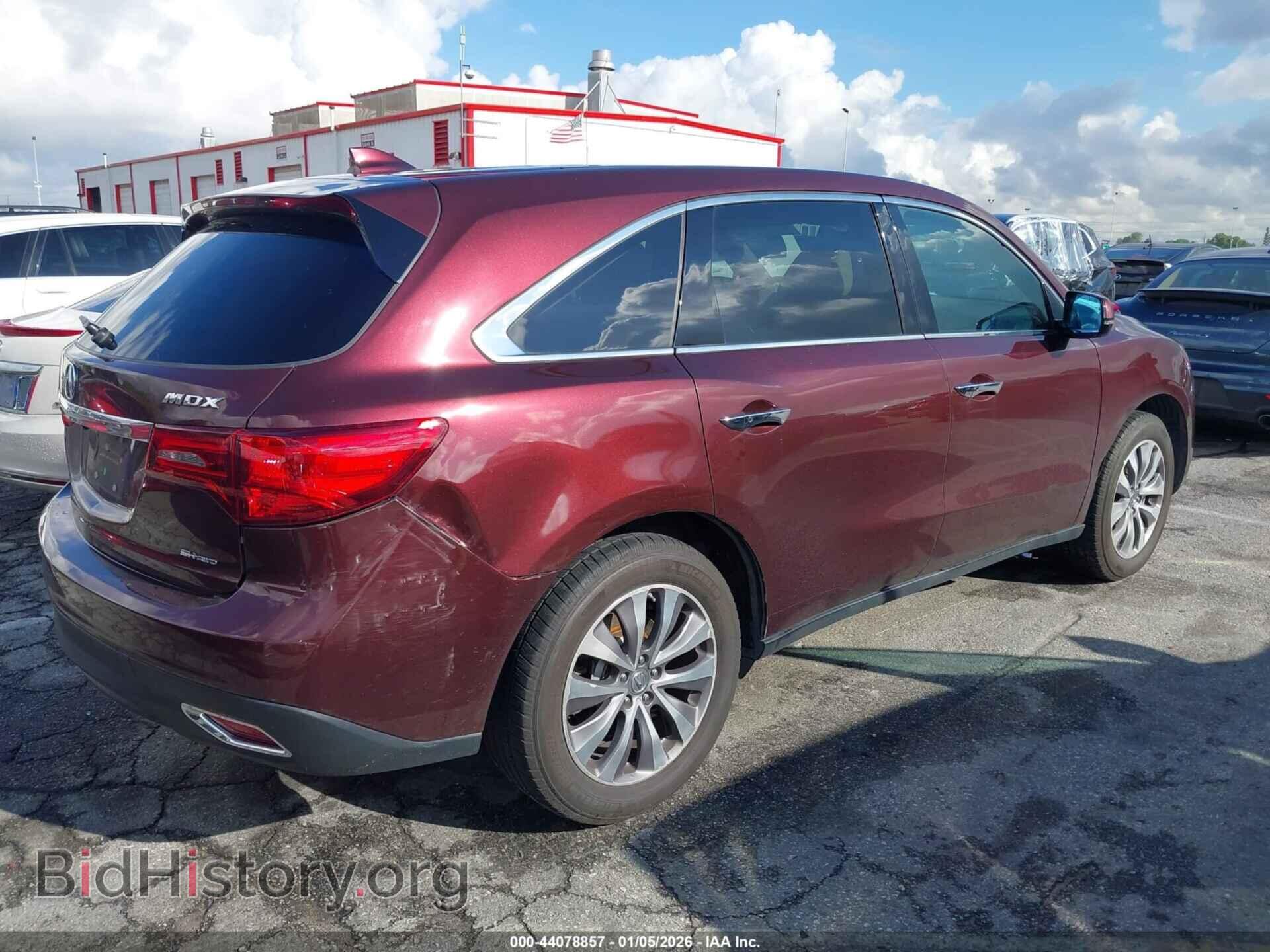 2014 ACURA MDX - VIN: 5FRYD4H42EB016584 - Фото 4