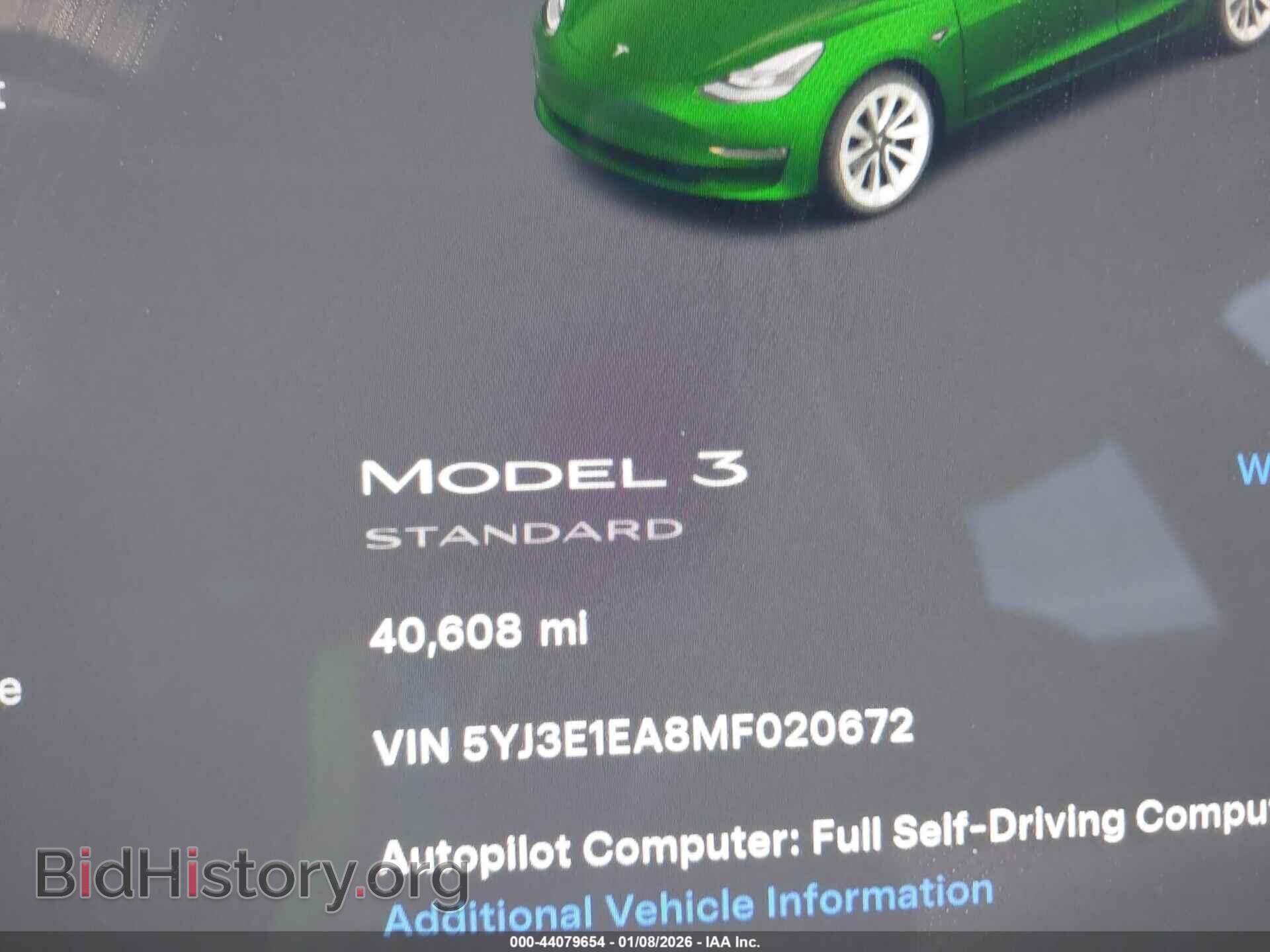 2021 TESLA MODEL 3 - VIN: 5YJ3E1EA8MF020672 - Photo 7