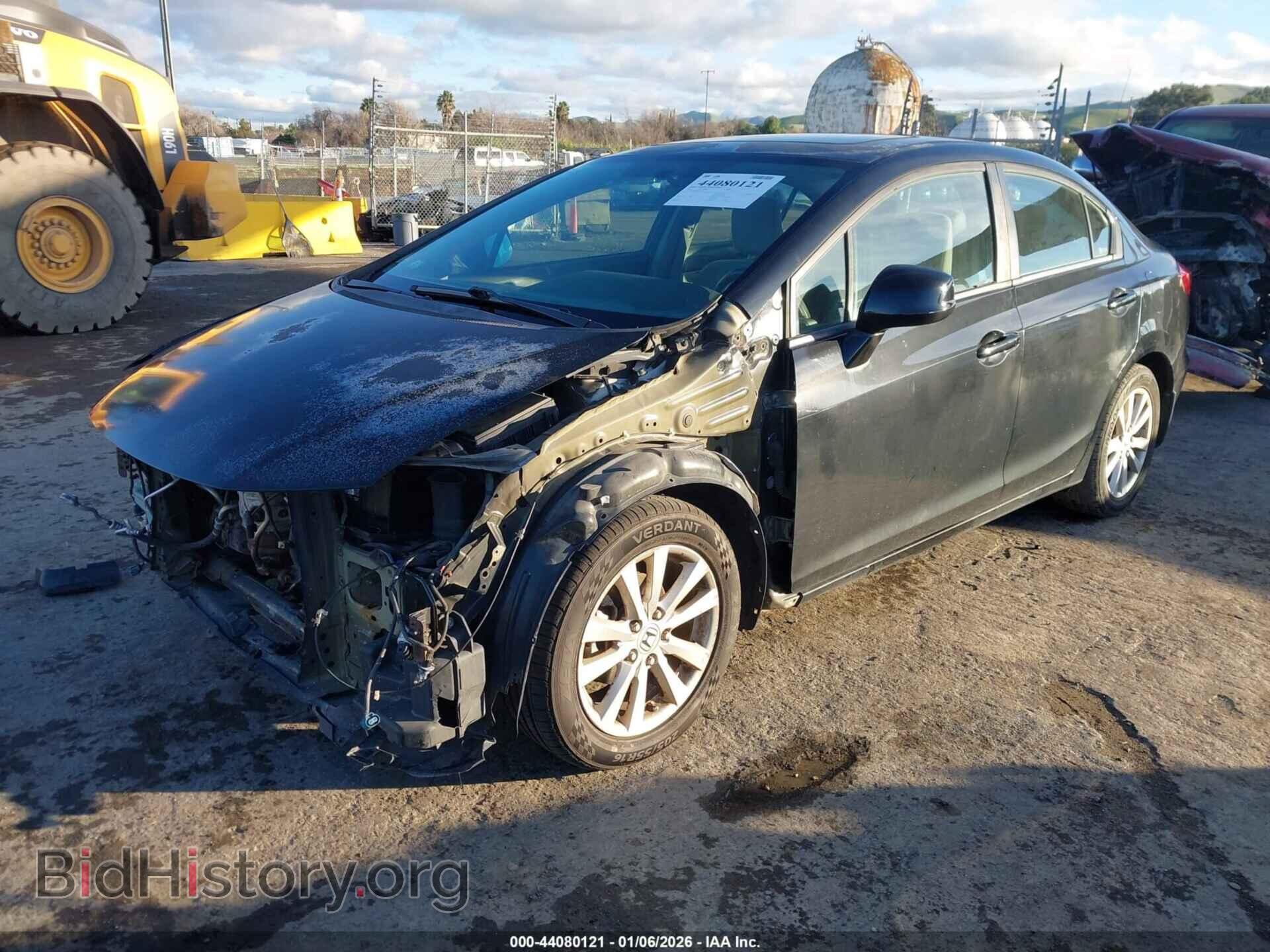2012 HONDA CIVIC - VIN: 2HGFB2F80CH548191 - Фото 2