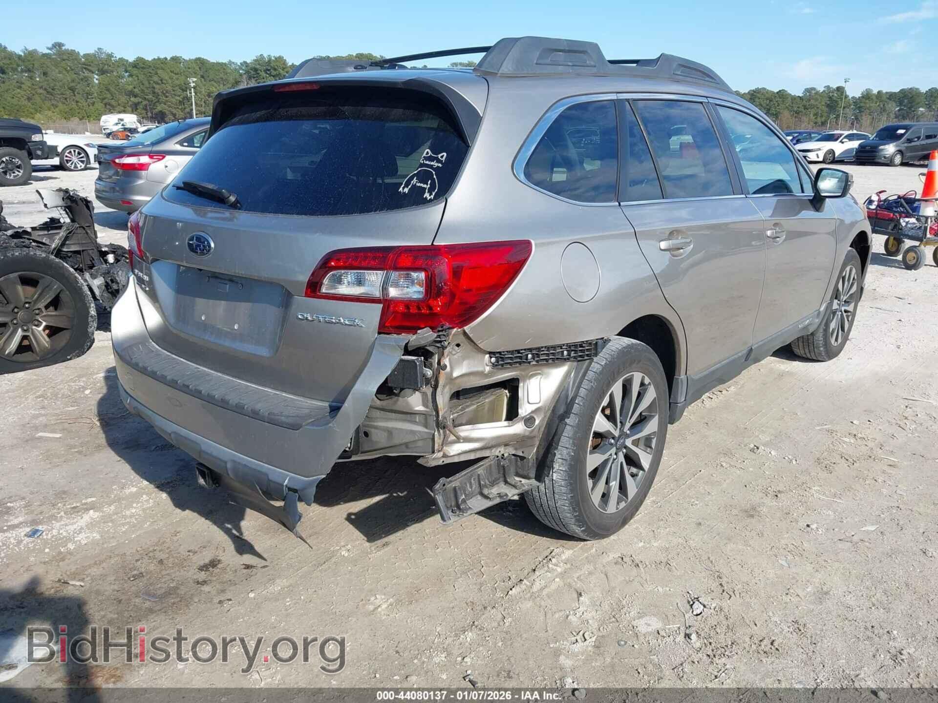2015 SUBARU OUTBACK - VIN: 4S4BSBLC2F3256857 - Фото 4