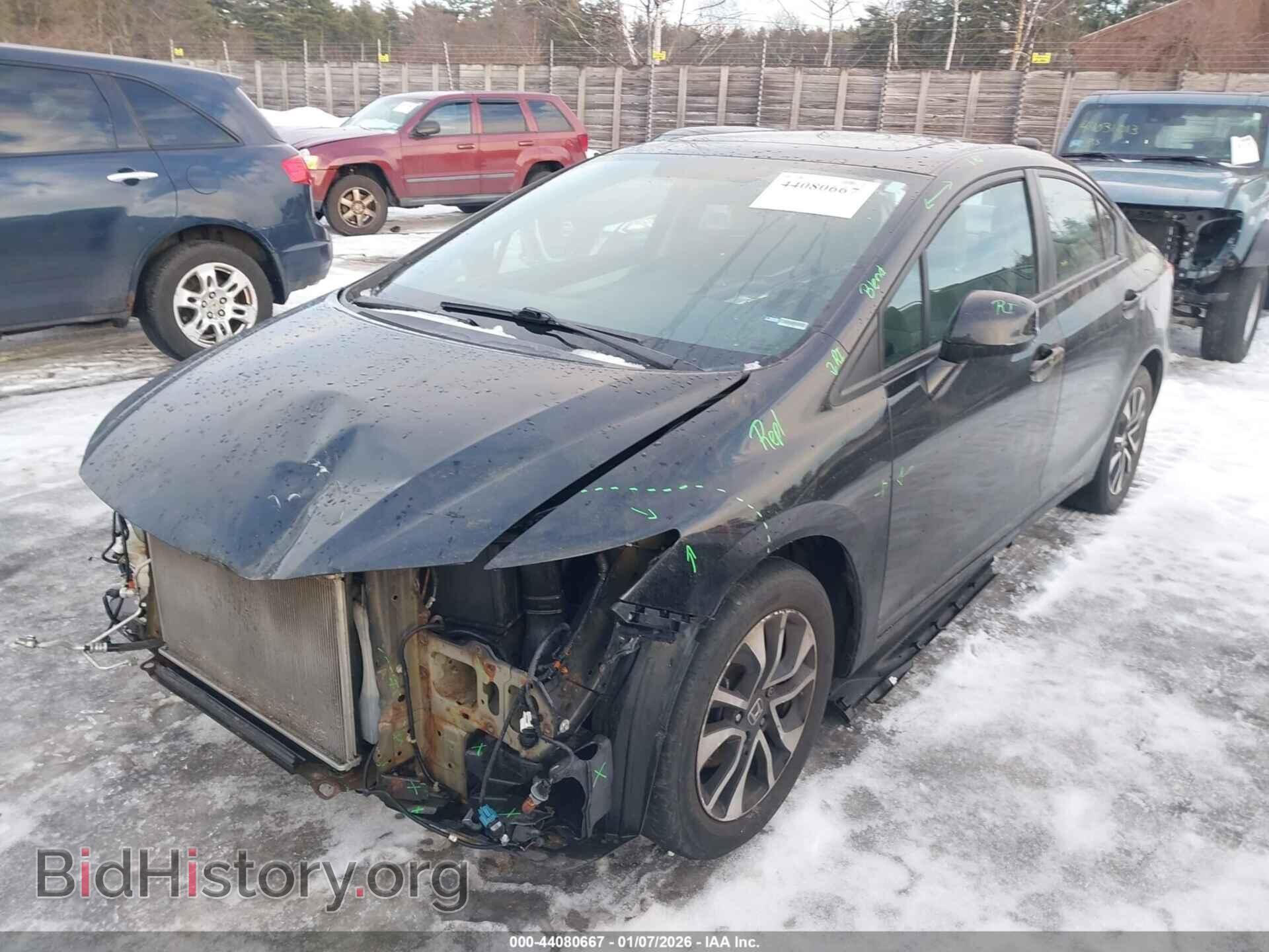 2013 HONDA CIVIC - VIN: 19XFB2F82DE260779 - Фото 2