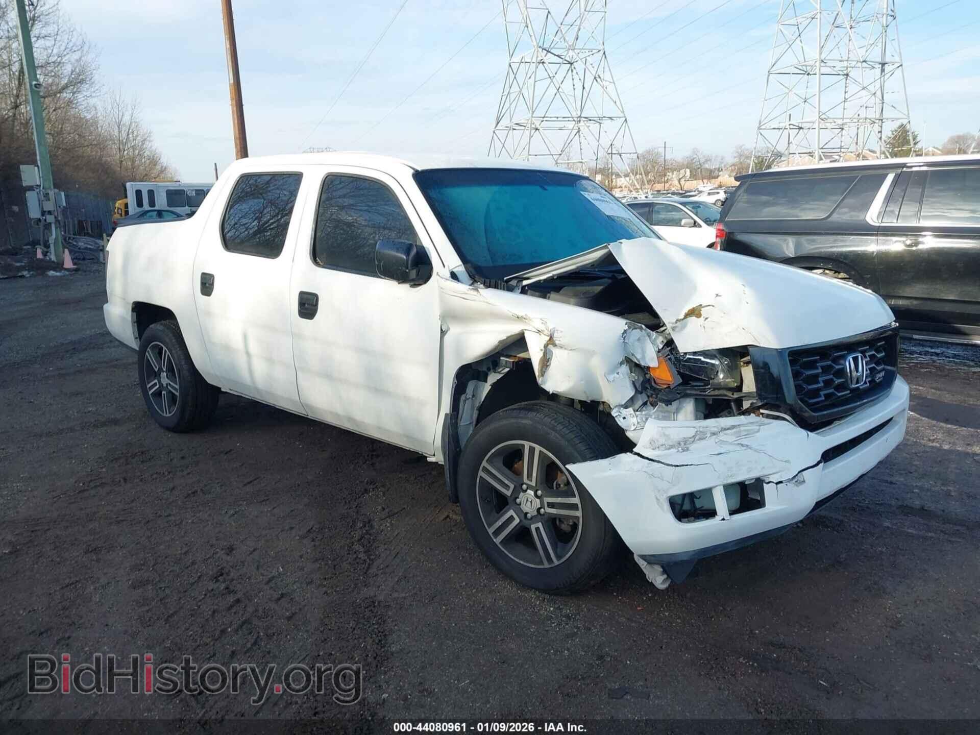 Photo 5FPYK1F72CB002336 - HONDA RIDGELINE 2012