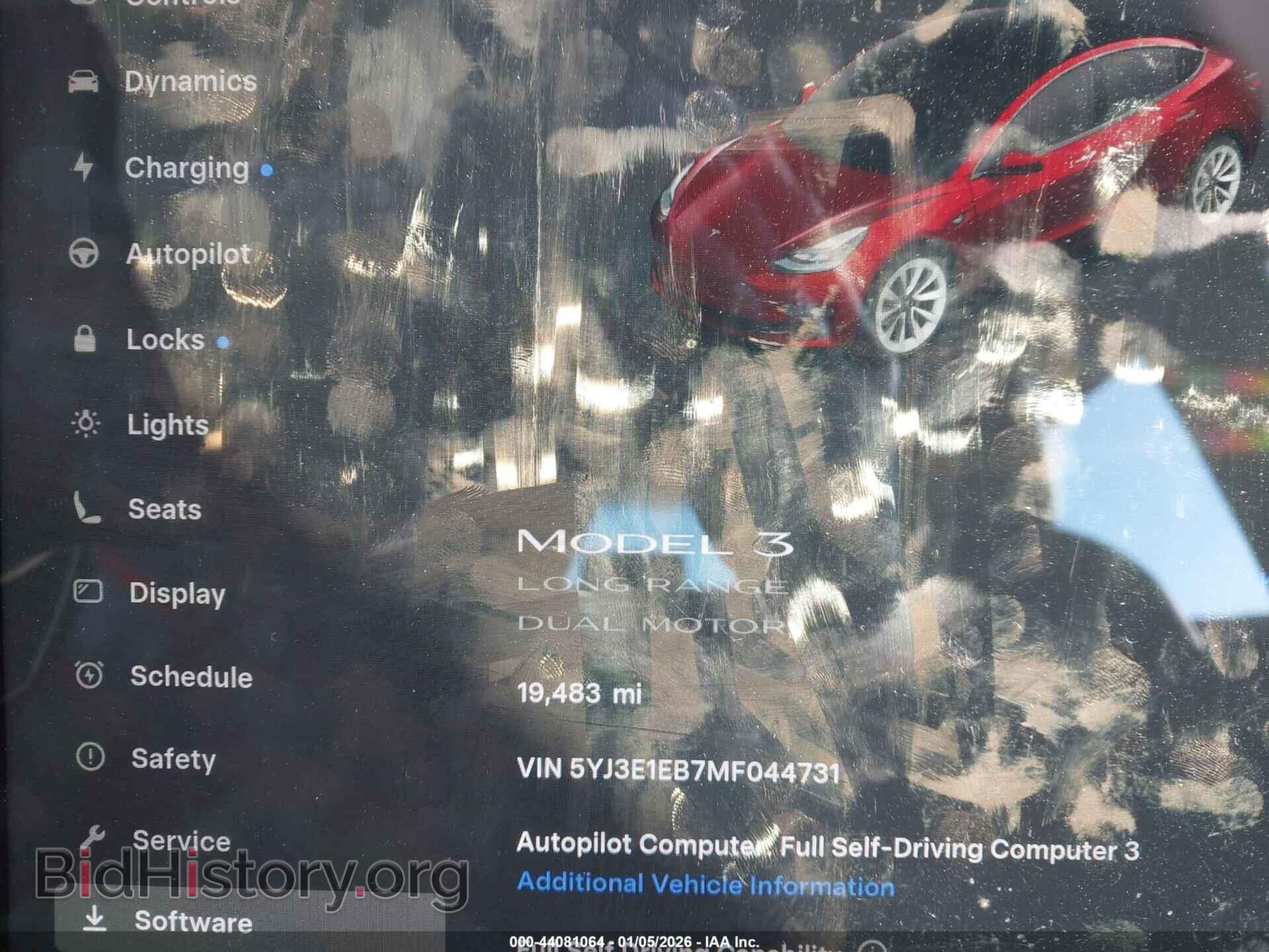 2021 TESLA MODEL 3 - VIN: 5YJ3E1EB7MF044731 - Photo 7