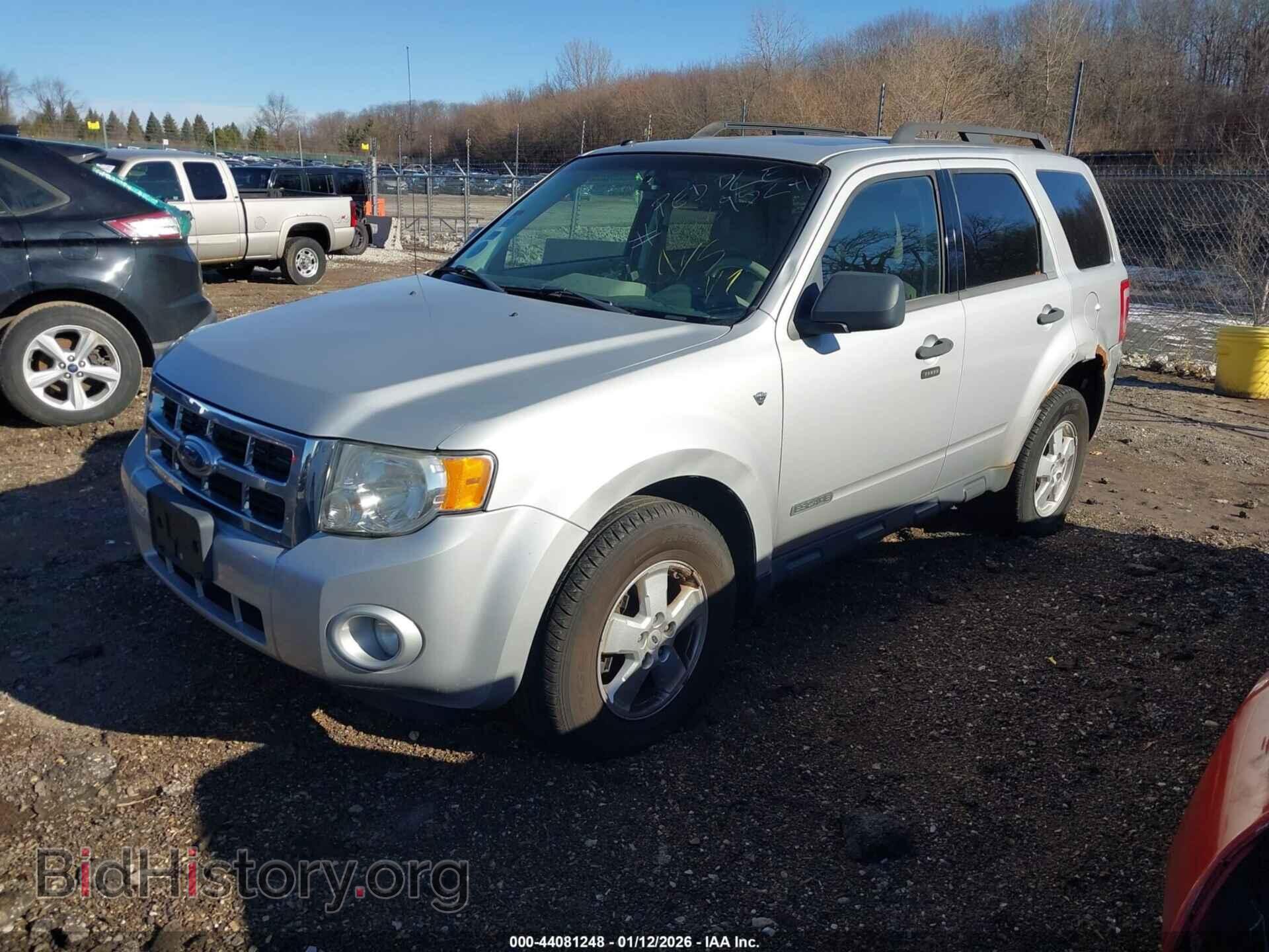 2008 FORD ESCAPE - VIN: 1FMCU03198KB59875 - Фото 2