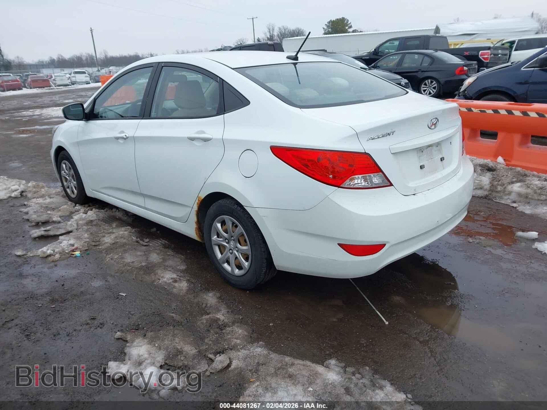 2013 HYUNDAI ACCENT - VIN: KMHCT4AE8DU529468 - Photo 3