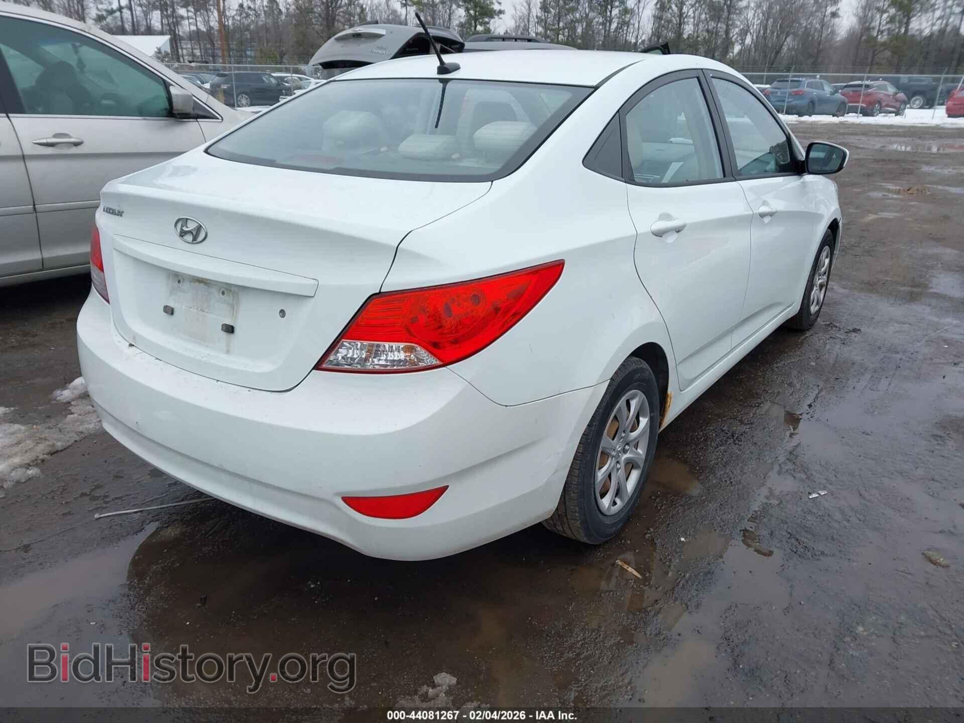 2013 HYUNDAI ACCENT - VIN: KMHCT4AE8DU529468 - Photo 4
