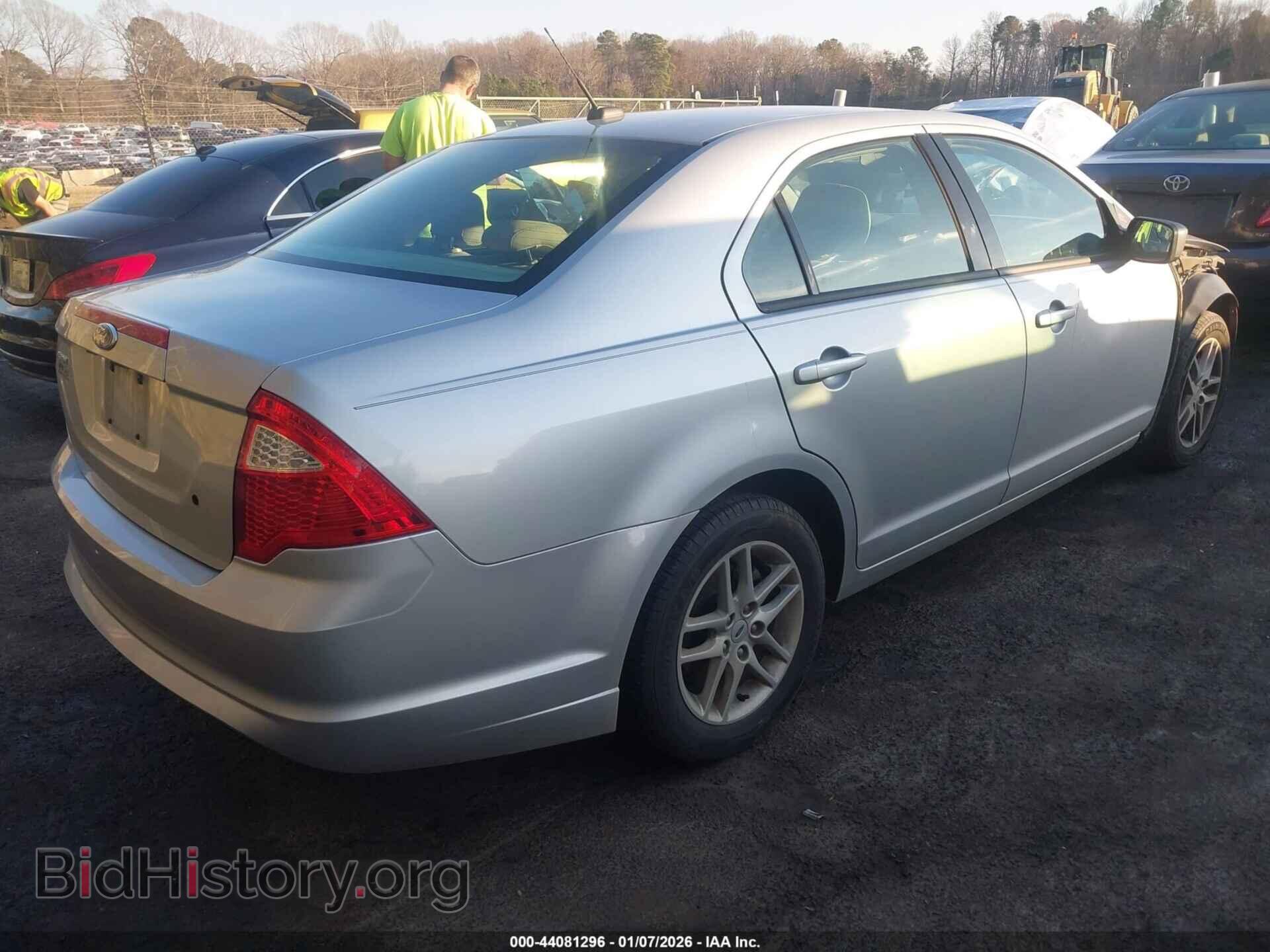 2012 FORD FUSION - VIN: 3FAHP0GA3CR408631 - Фото 4