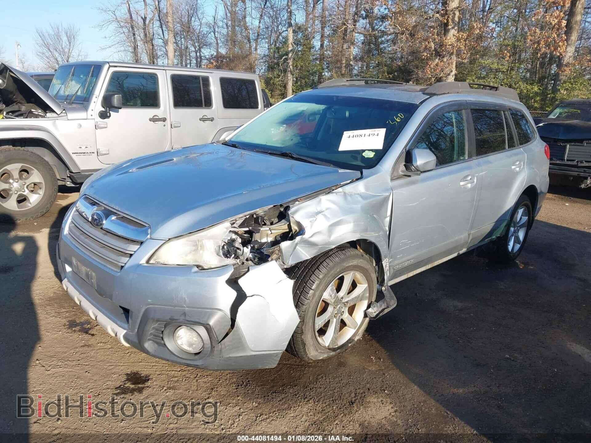 2014 SUBARU OUTBACK - VIN: 4S4BRBLC4E3266915 - Фото 2