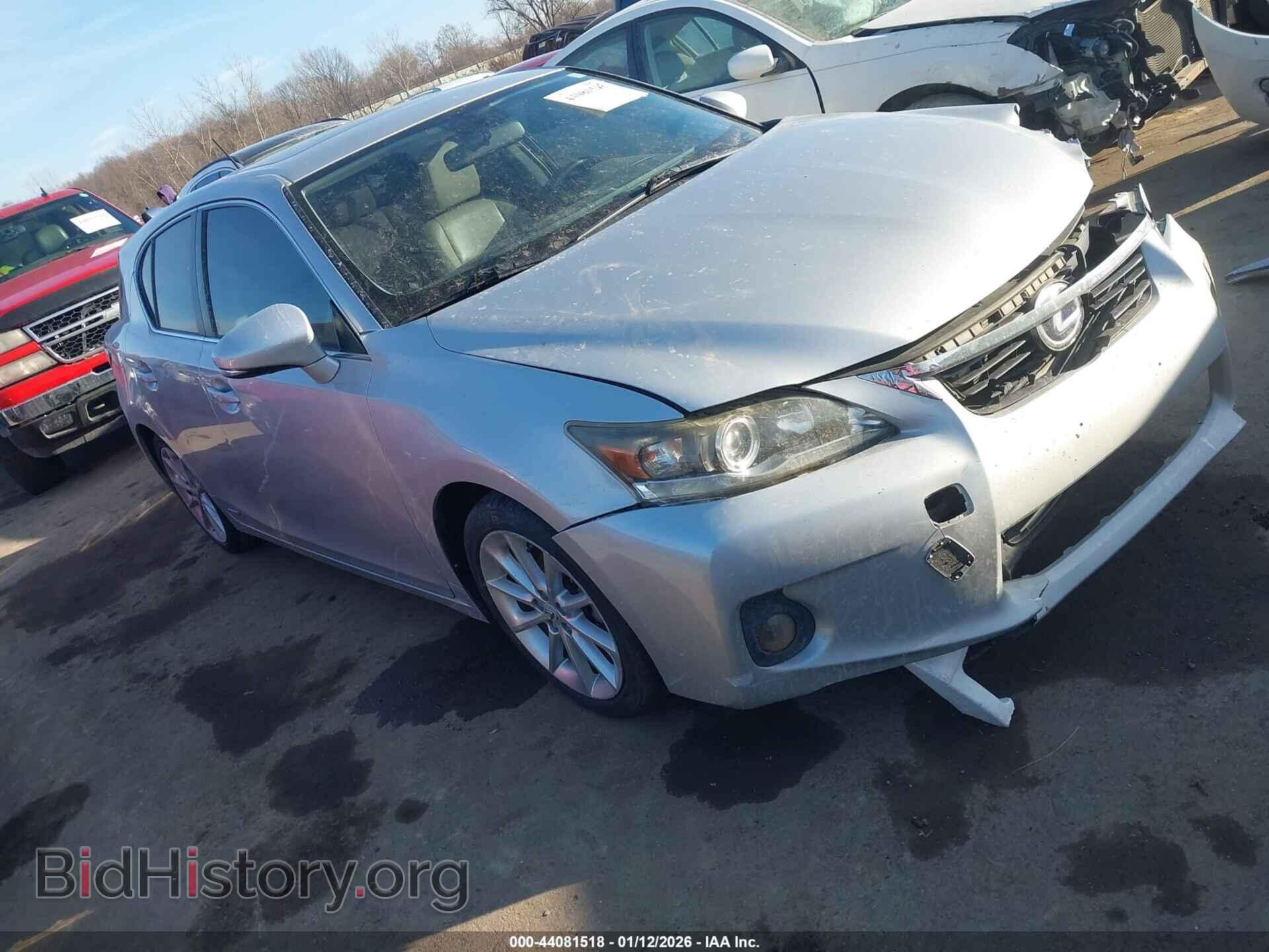 Photo JTHKD5BH2C2099988 - LEXUS CT 200H 2012