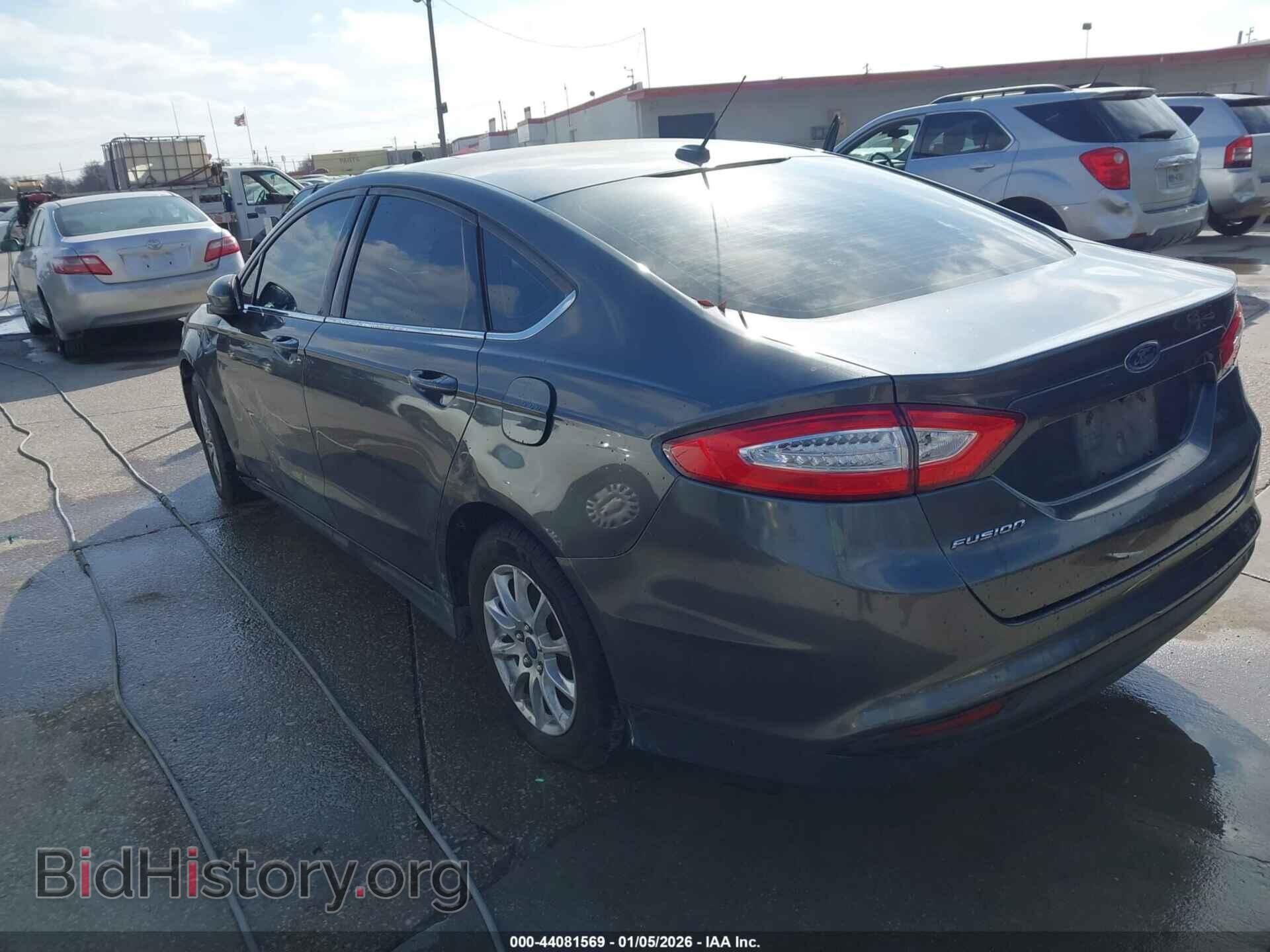 2016 FORD FUSION - VIN: 3FA6P0G73GR156283 - Фото 3