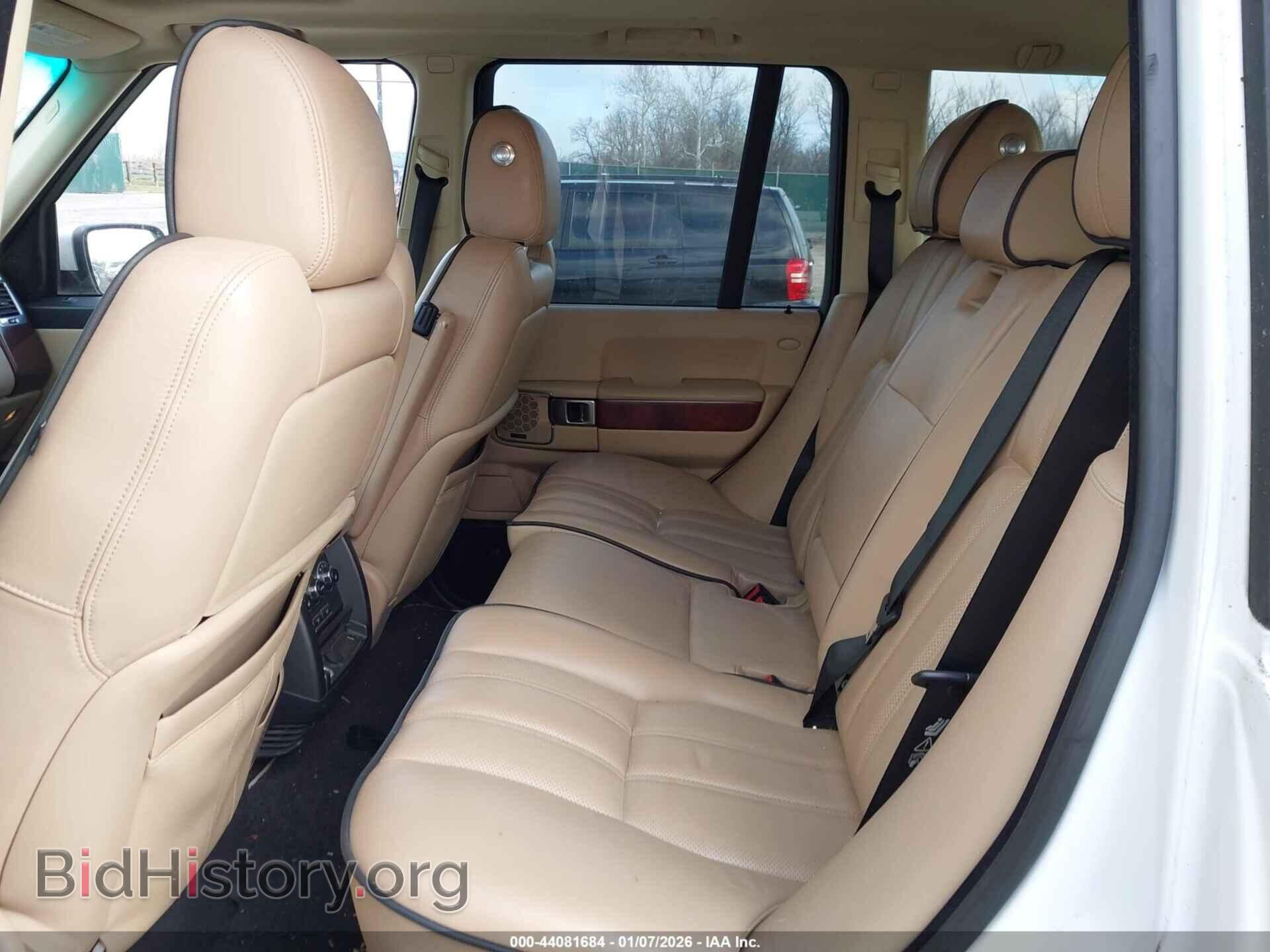 2012 LAND ROVER RANGE ROVER - VIN: SALMF1D40CA375459 - Фото 8