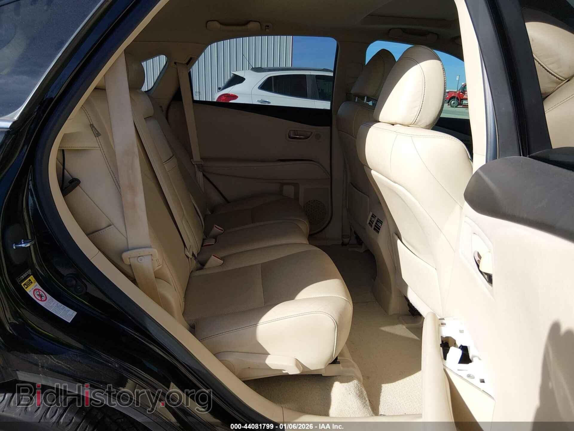 2013 LEXUS RX 350 - VIN: 2T2BK1BA3DC163909 - Фото 8