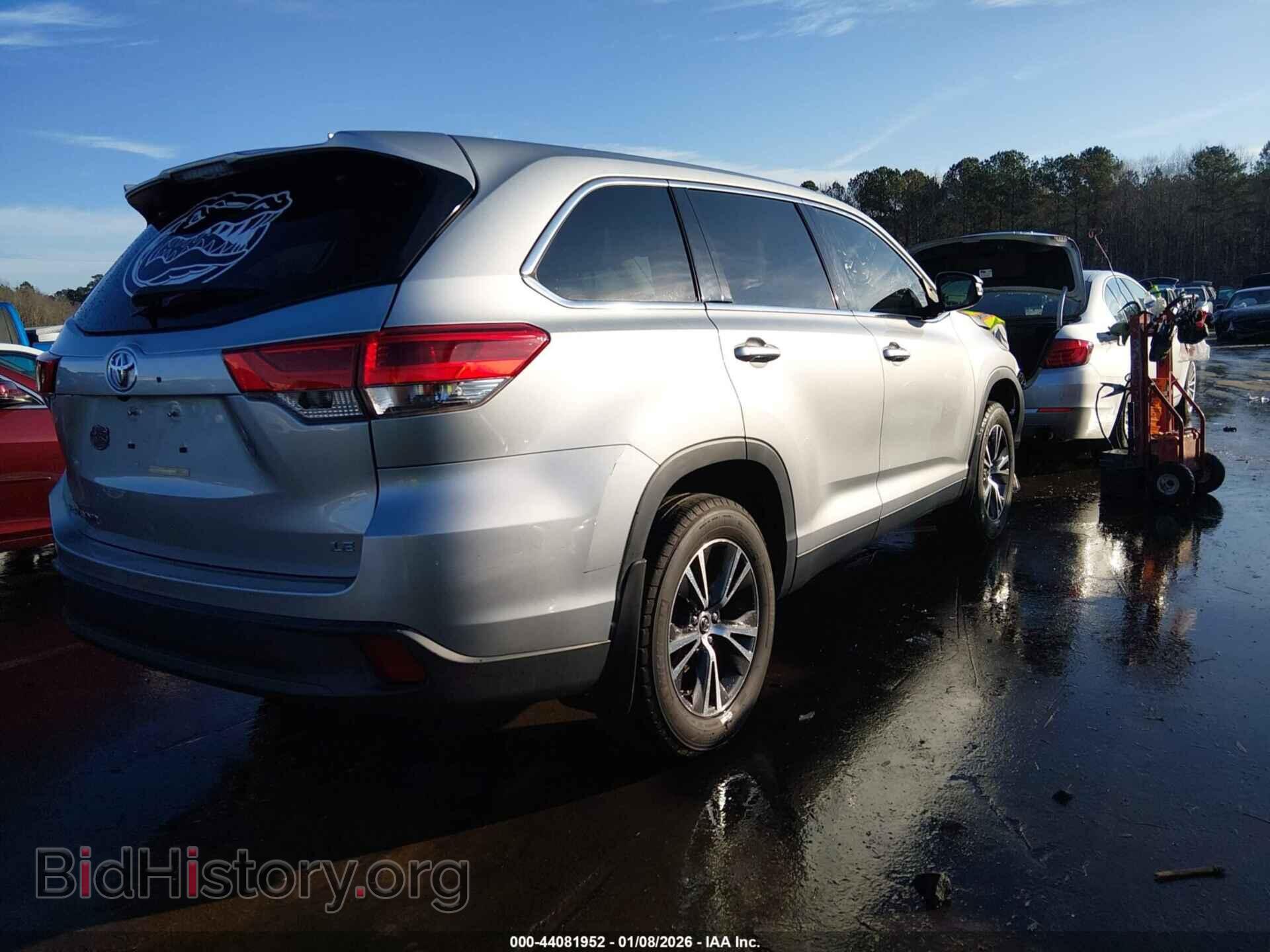 2019 TOYOTA HIGHLANDER - VIN: 5TDZZRFH0KS307053 - Photo 4