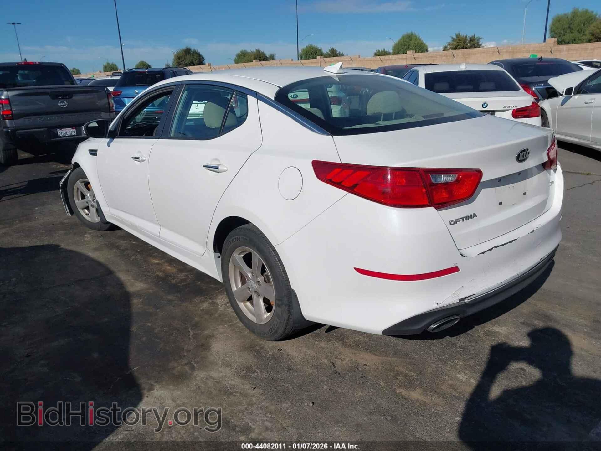 2014 KIA OPTIMA - VIN: KNAGM4A77E5496184 - Фото 3