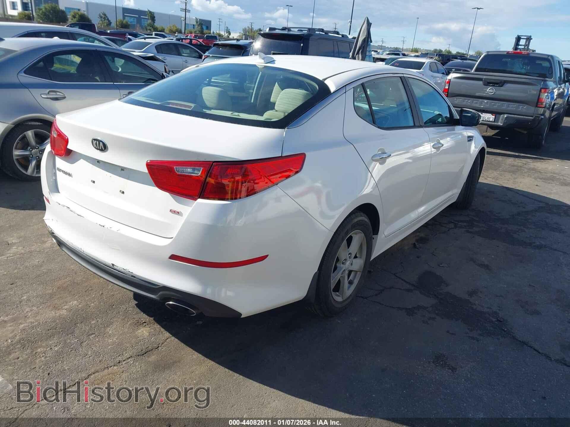 2014 KIA OPTIMA - VIN: KNAGM4A77E5496184 - Фото 4