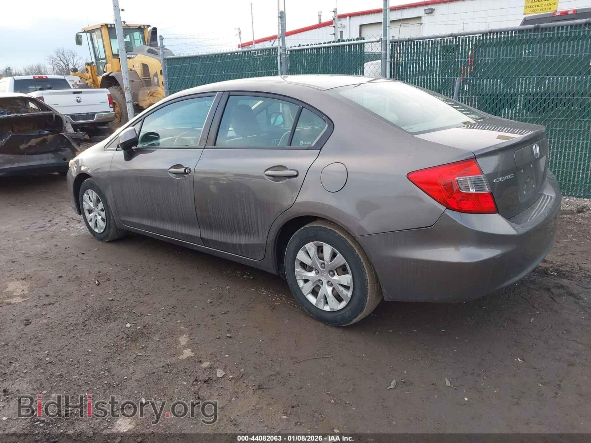 2012 HONDA CIVIC - VIN: 19XFB2F52CE095174 - Фото 3