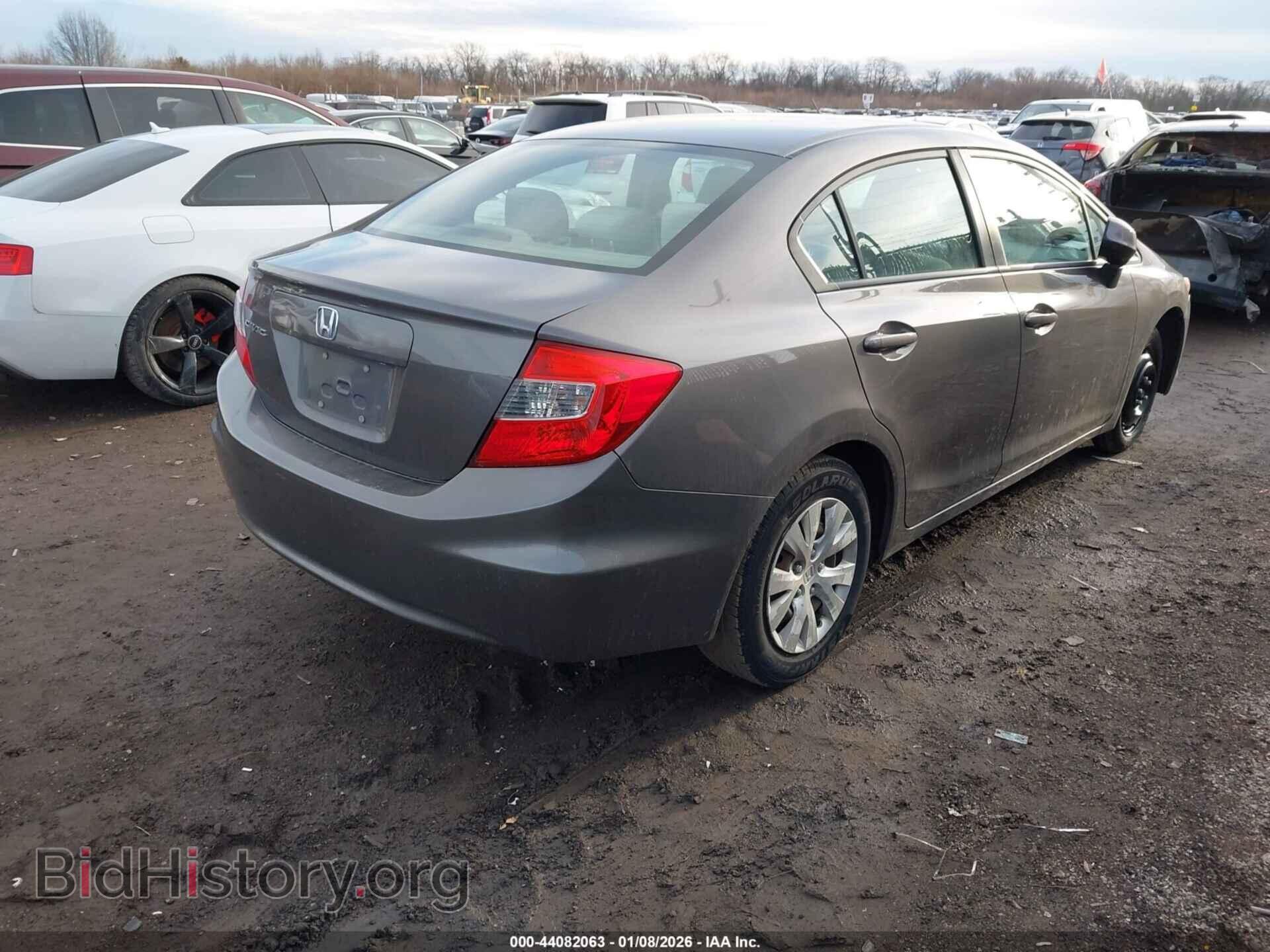 2012 HONDA CIVIC - VIN: 19XFB2F52CE095174 - Фото 4