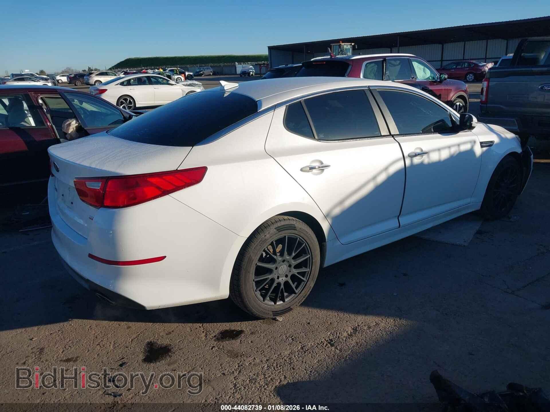 2014 KIA OPTIMA - VIN: KNAGM4A76E5523164 - Фото 4