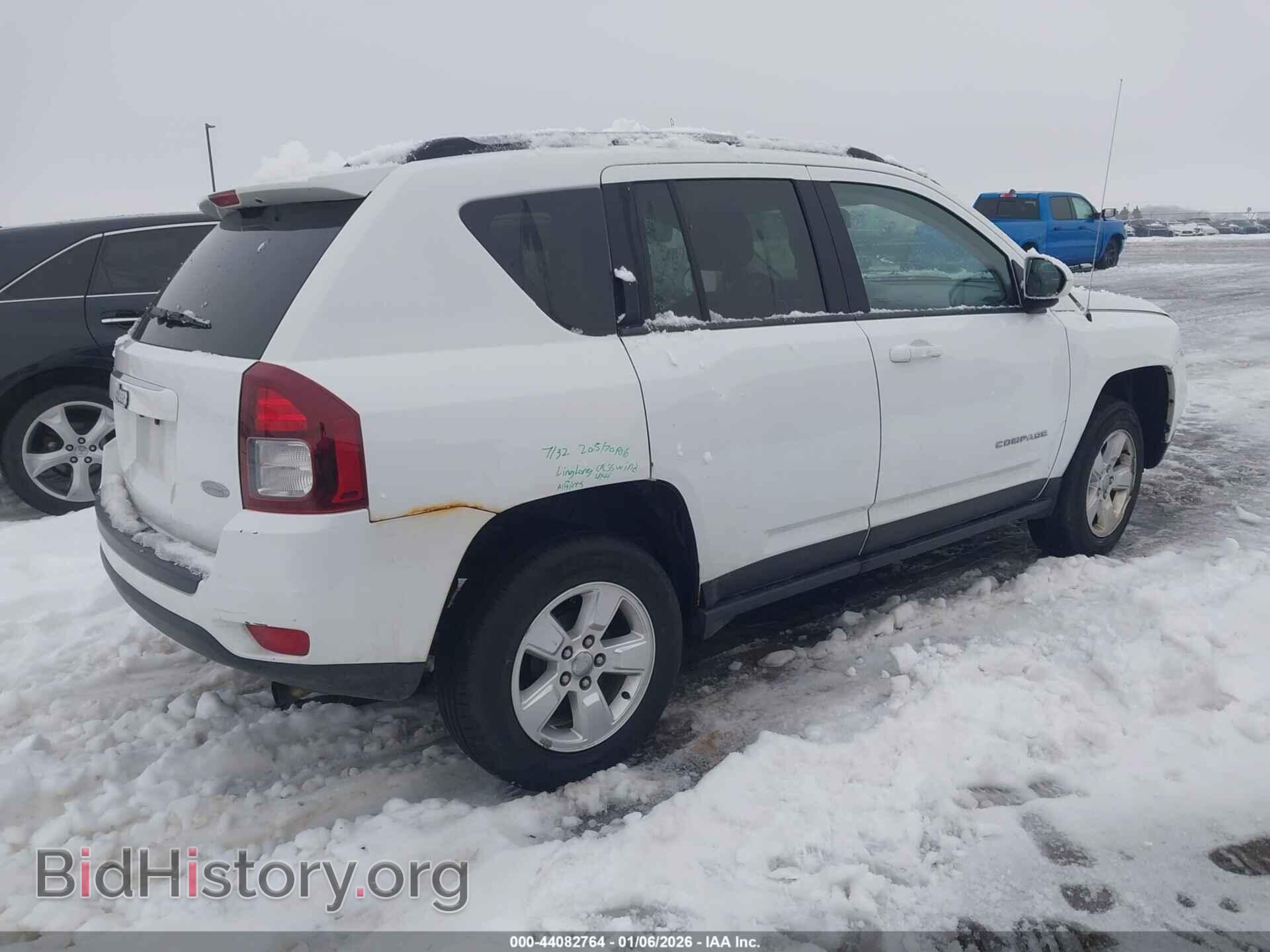 2016 JEEP COMPASS - VIN: 1C4NJCEA9GD619897 - Фото 4