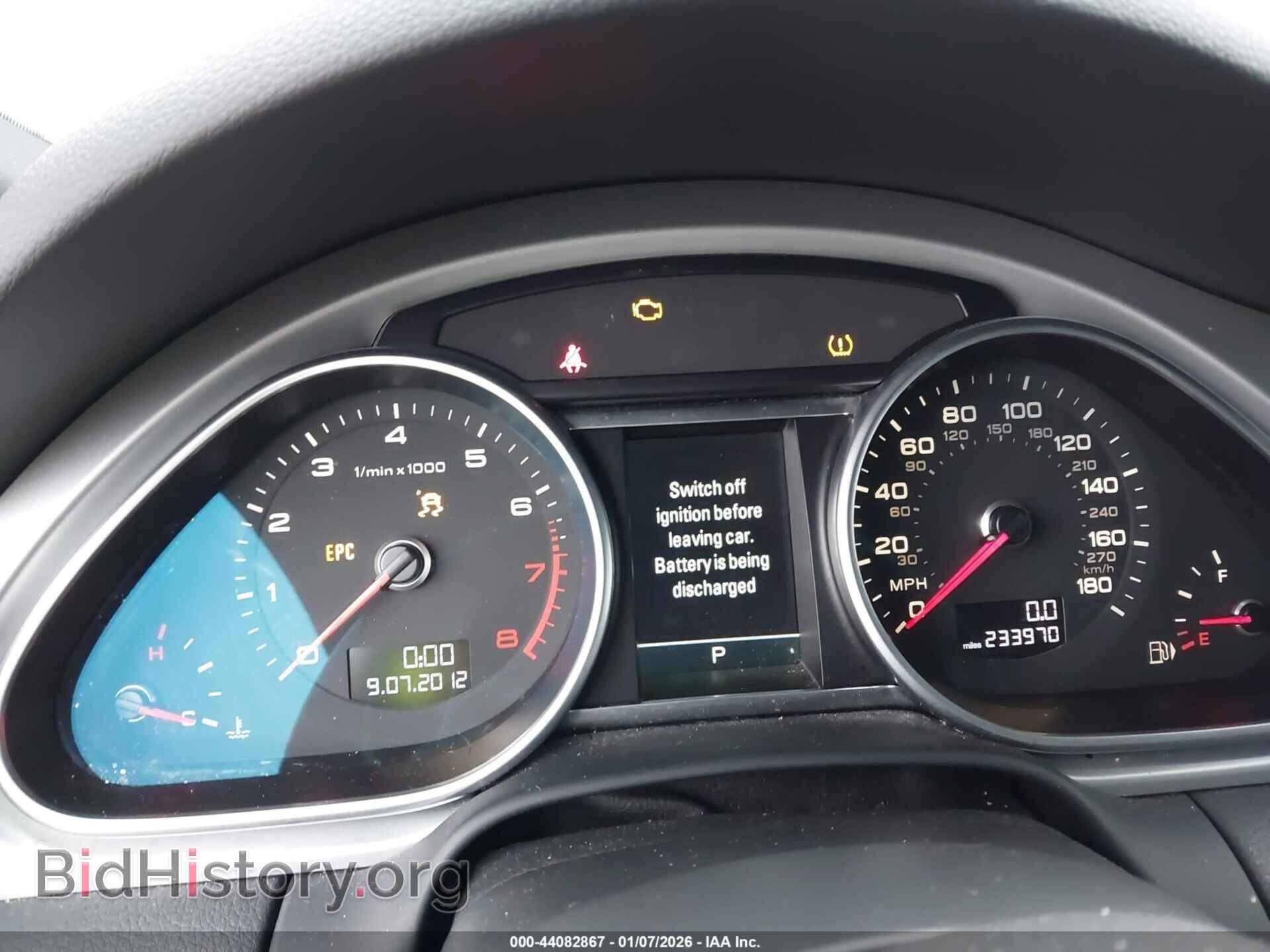 2013 AUDI Q7 - VIN: WA1DGAFE4DD014191 - Фото 7
