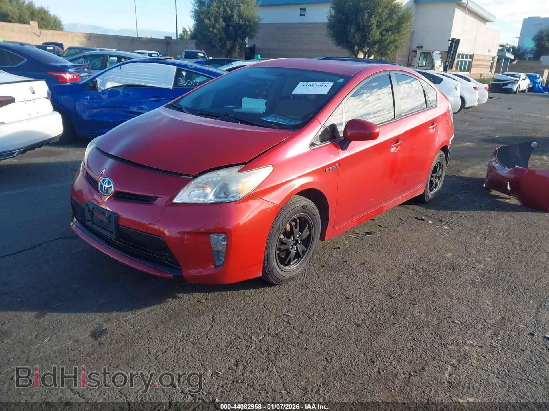 2015 TOYOTA PRIUS - VIN: JTDKN3DU6F1875563 - Фото 2