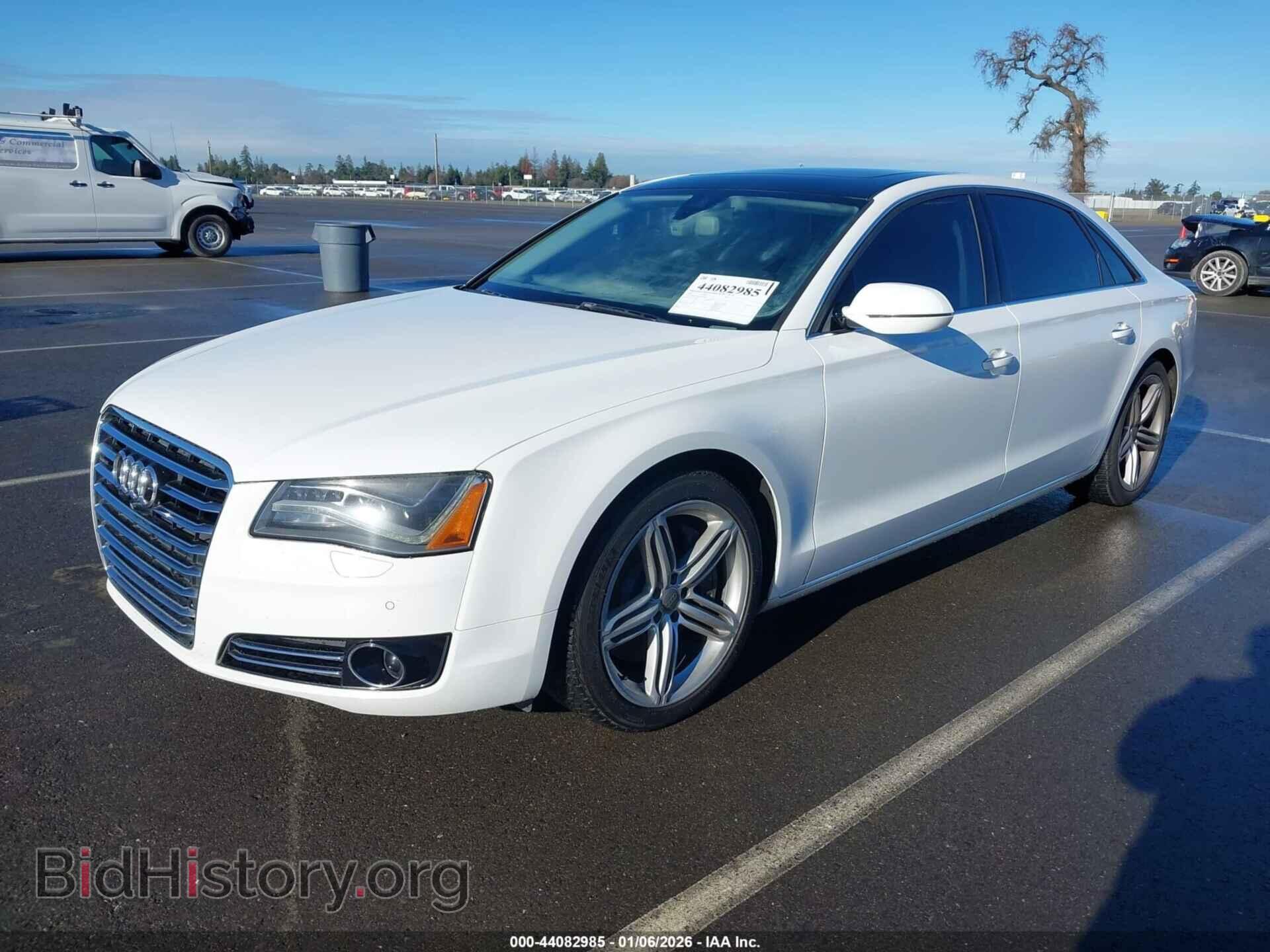 2013 AUDI A8 L - VIN: WAUR2AFD9DN006922 - Фото 2