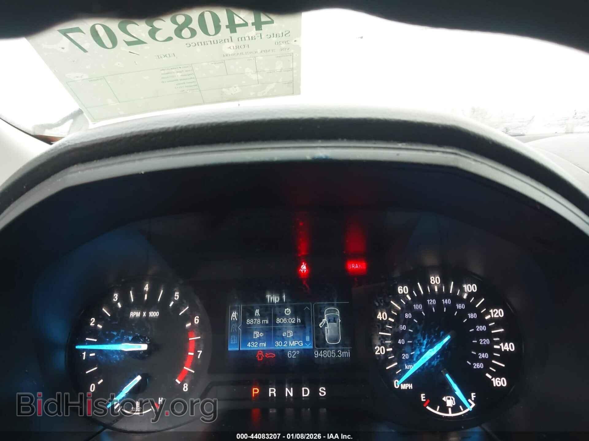 2020 FORD EDGE - VIN: 2FMPK3G92LBA50184 - Фото 7