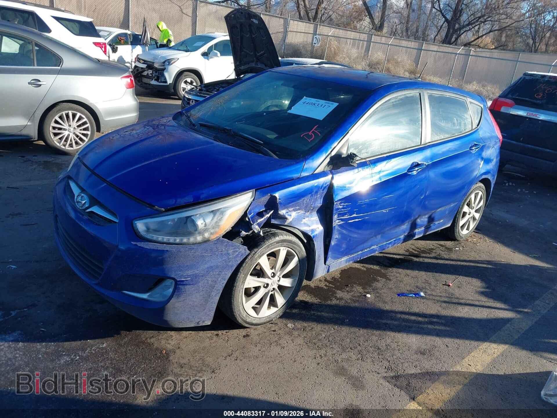 2014 HYUNDAI ACCENT - VIN: KMHCU5AEXEU149813 - Фото 2