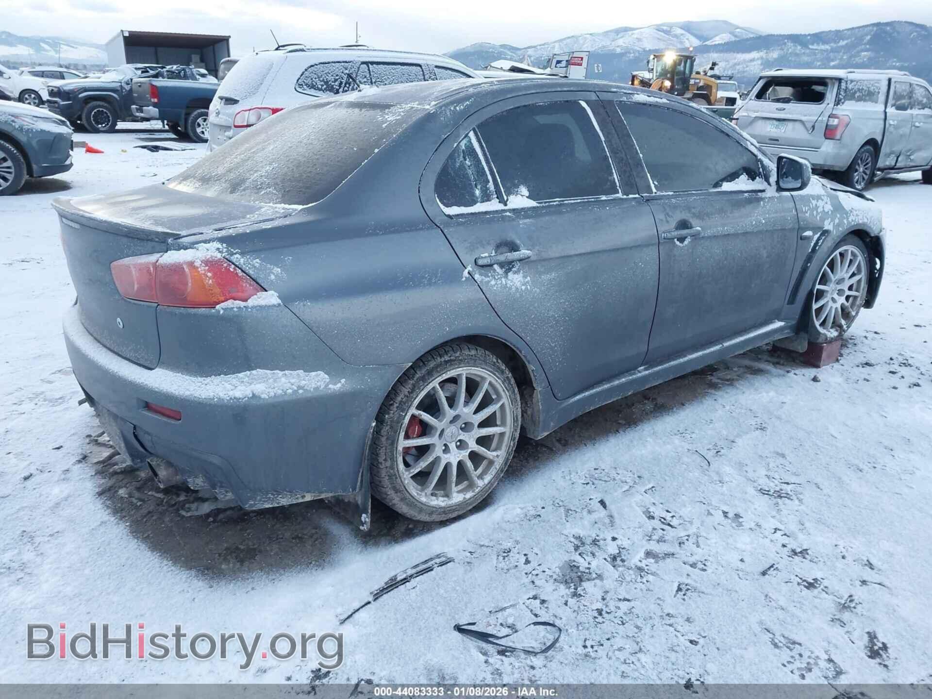 2008 MITSUBISHI LANCER EVOLUTION - VIN: JA3AW86V58U048603 - Photo 4