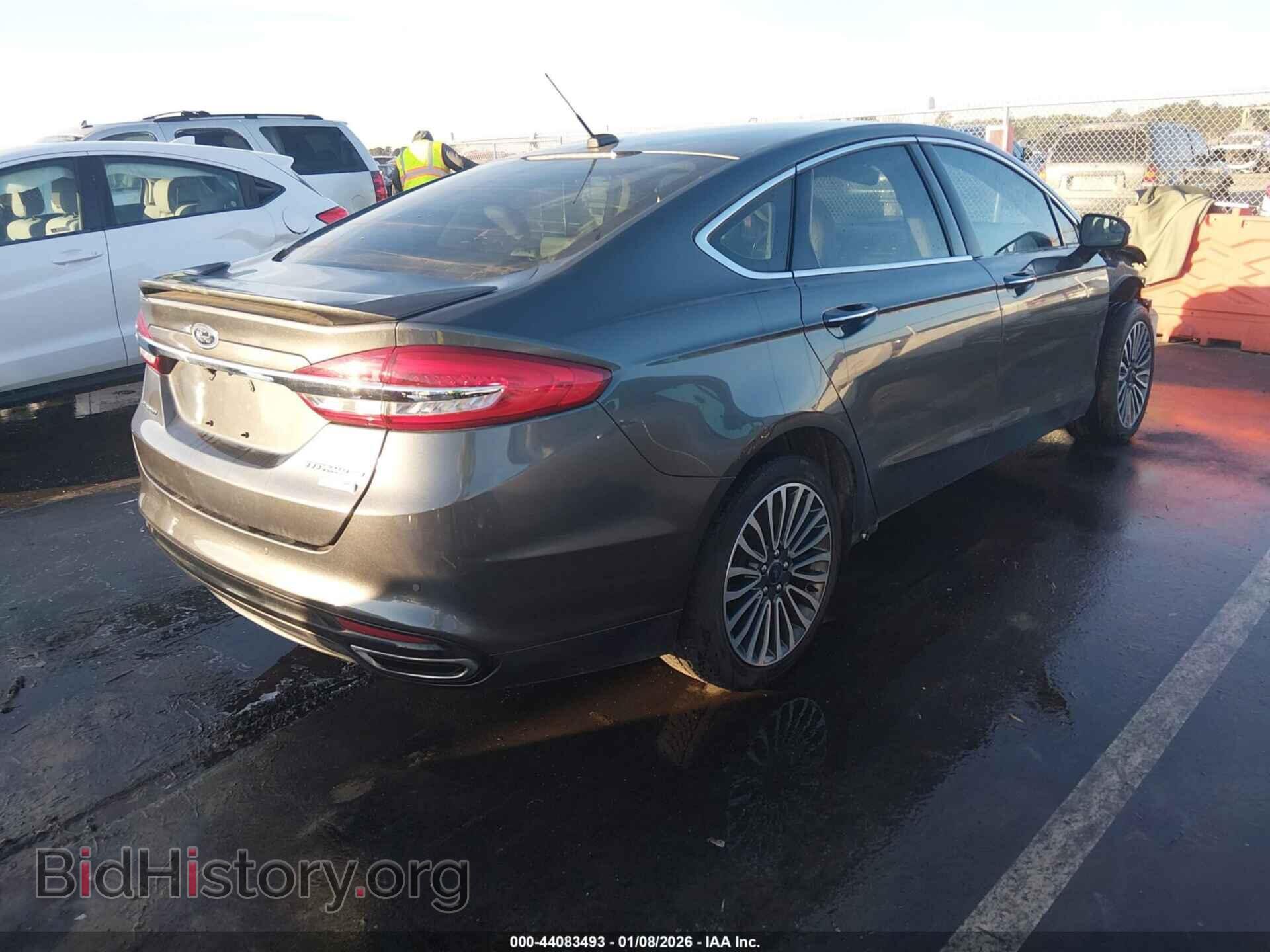 2018 FORD FUSION - VIN: 3FA6P0D9XJR188547 - Фото 4