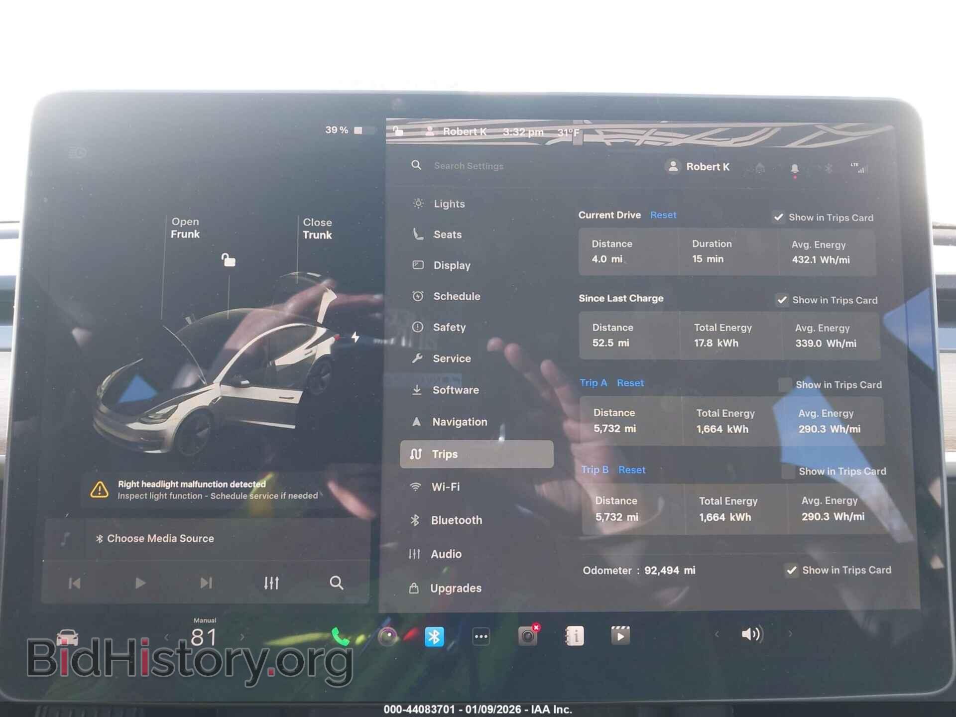 2021 TESLA MODEL 3 - VIN: 5YJ3E1EB3MF074065 - Photo 7