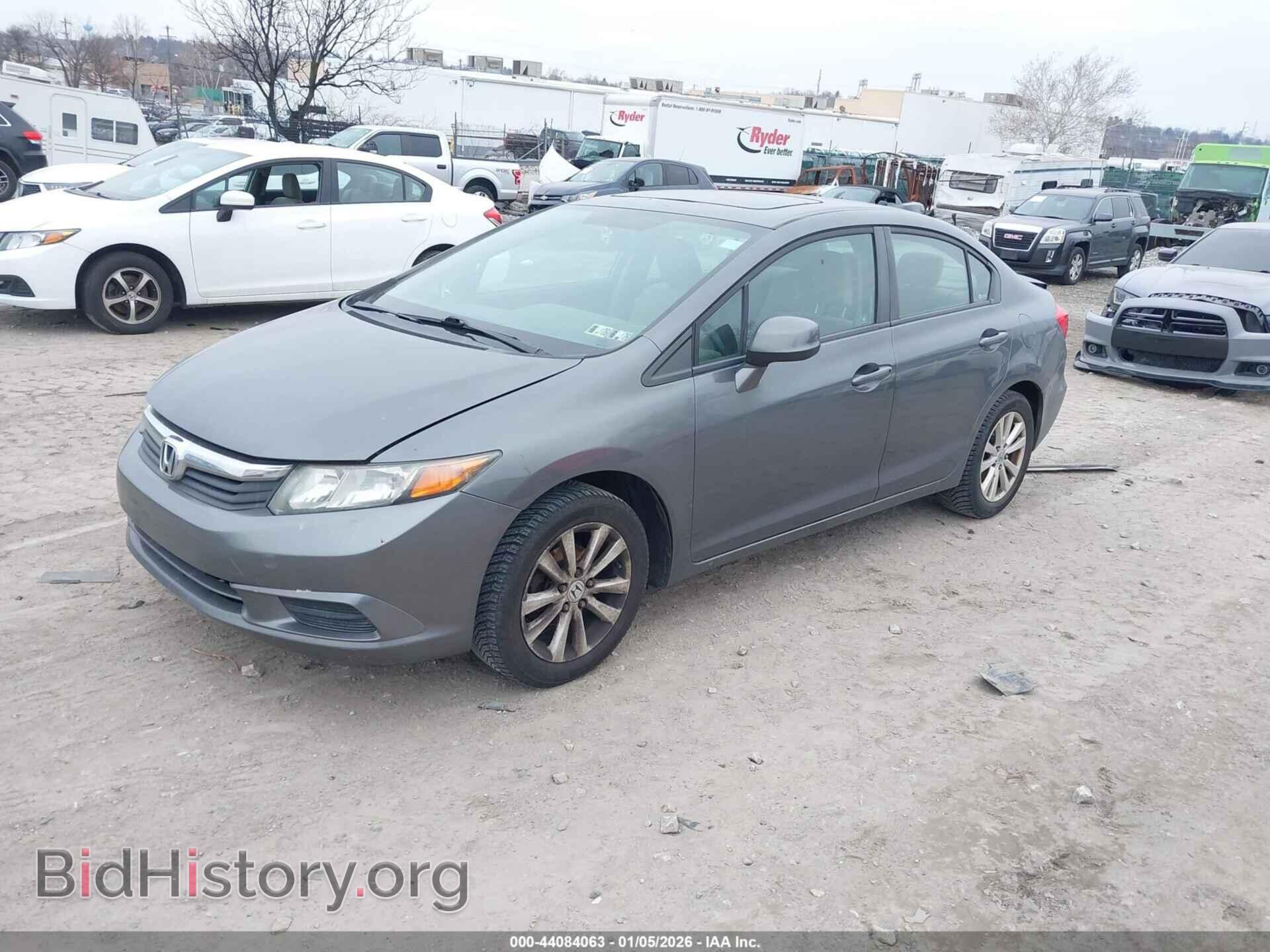 2012 HONDA CIVIC - VIN: 2HGFB2F84CH303264 - Фото 2