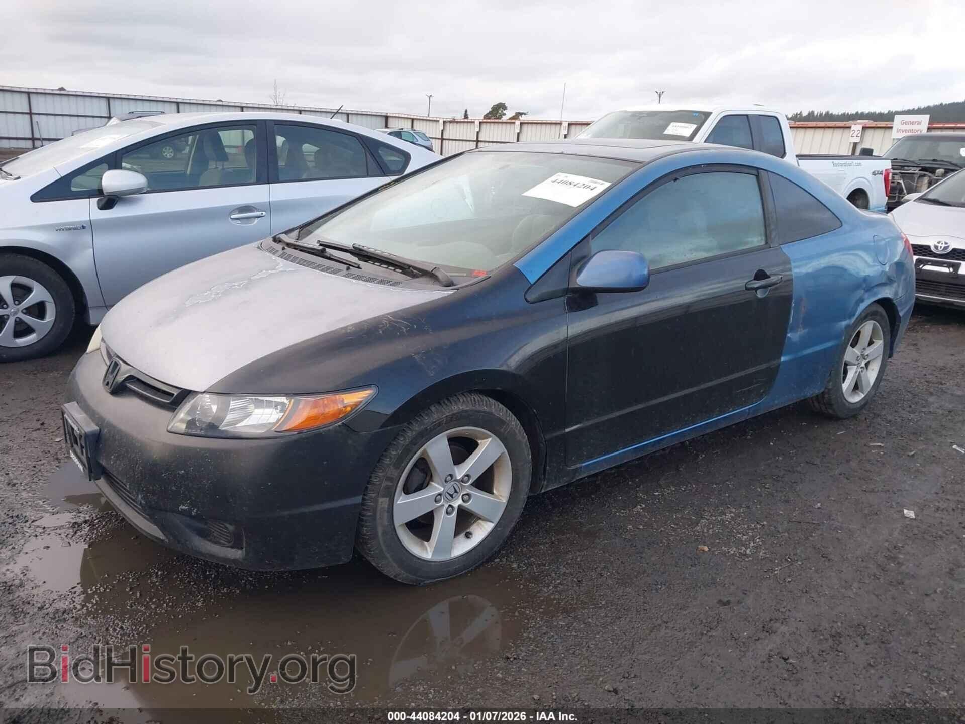2007 HONDA CIVIC - VIN: 2HGFG12877H503563 - Фото 2