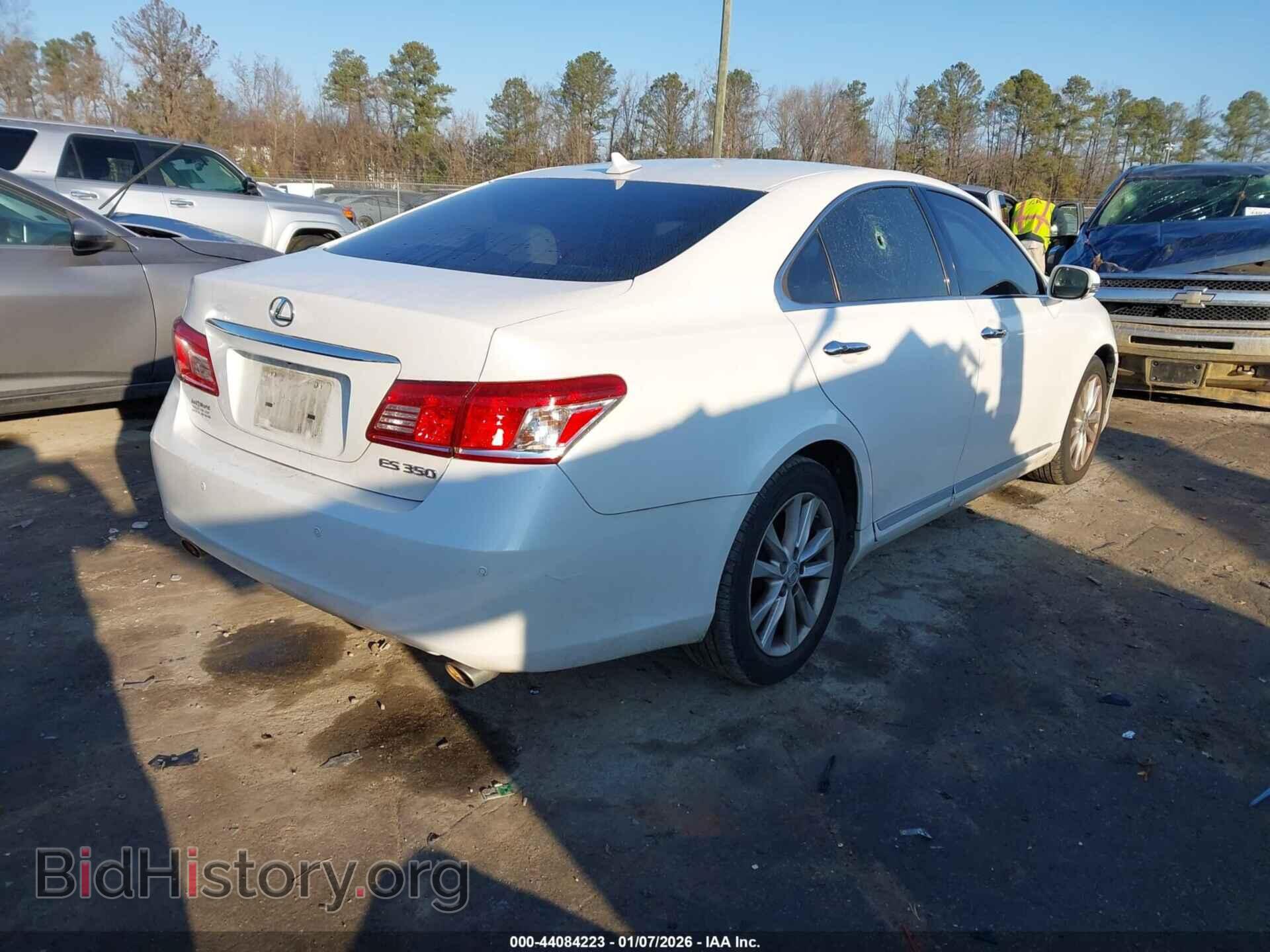 2011 LEXUS ES 350 - VIN: JTHBK1EG9B2453800 - Фото 4
