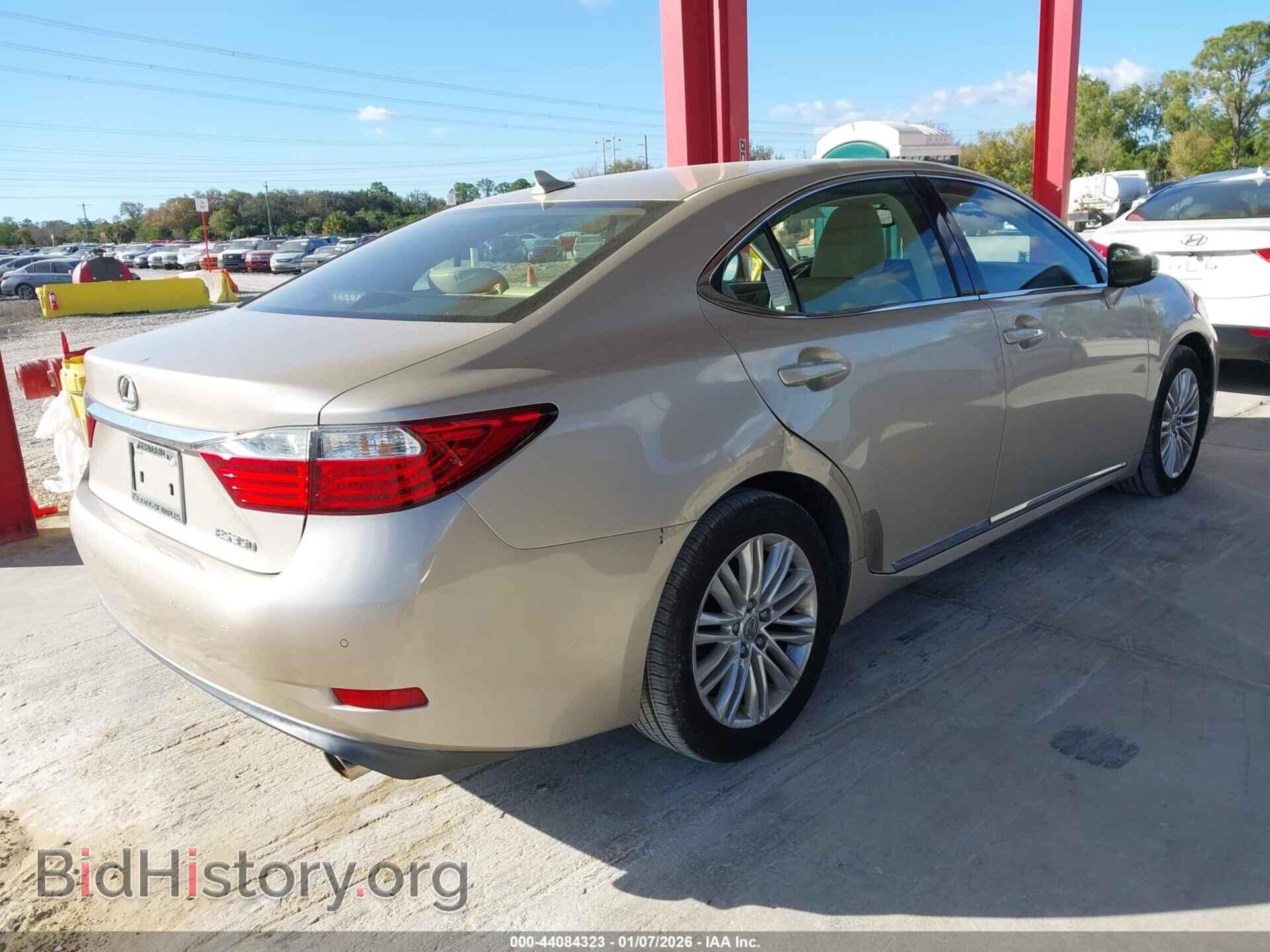 2013 LEXUS ES 350 - VIN: JTHBK1GG1D2042150 - Фото 4
