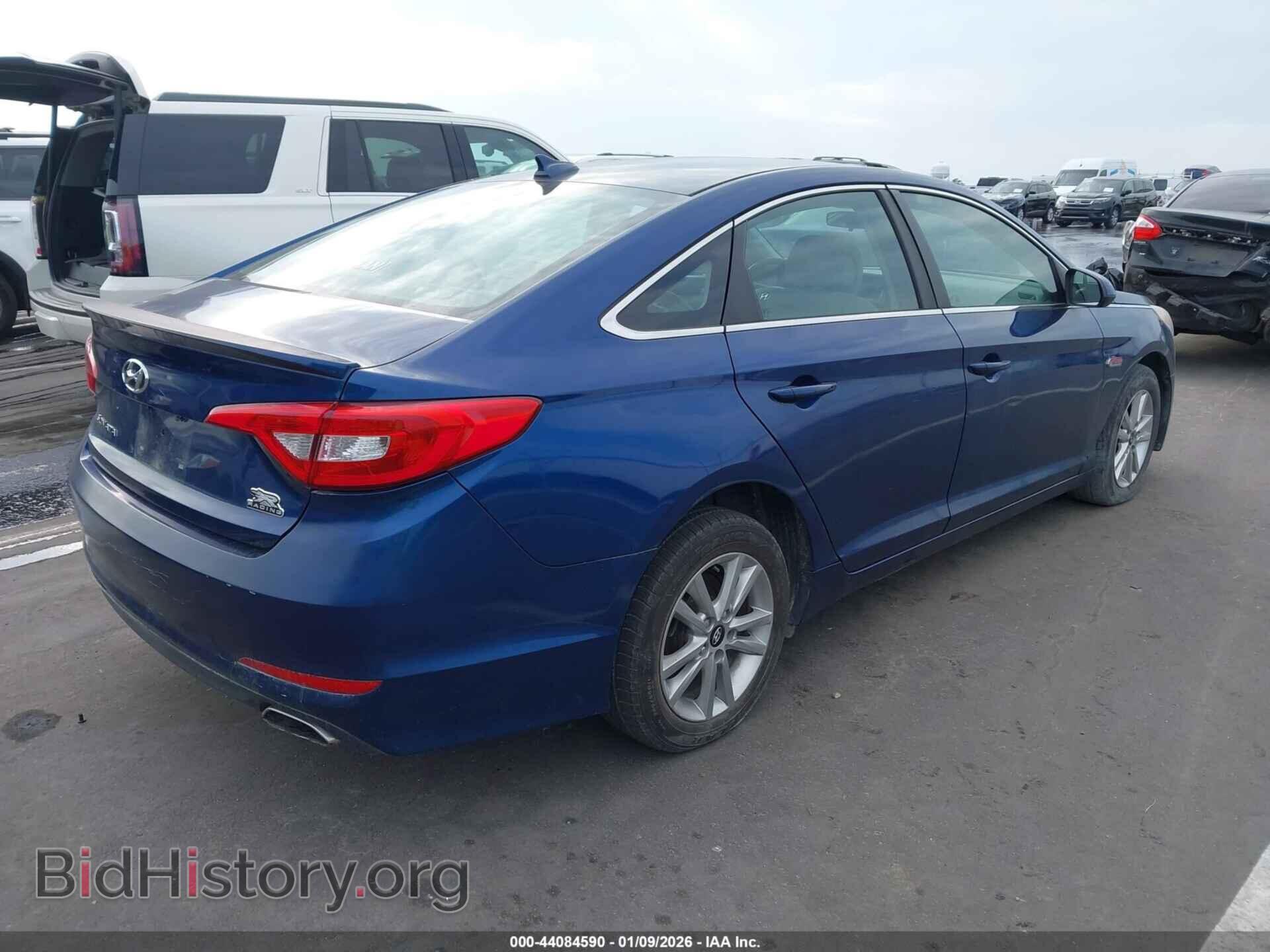 2015 HYUNDAI SONATA - VIN: 5NPE24AF7FH031865 - Фото 4