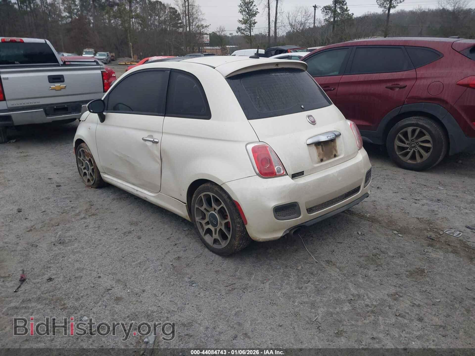 2012 FIAT 500 - VIN: 3C3CFFBR6CT370472 - Фото 3