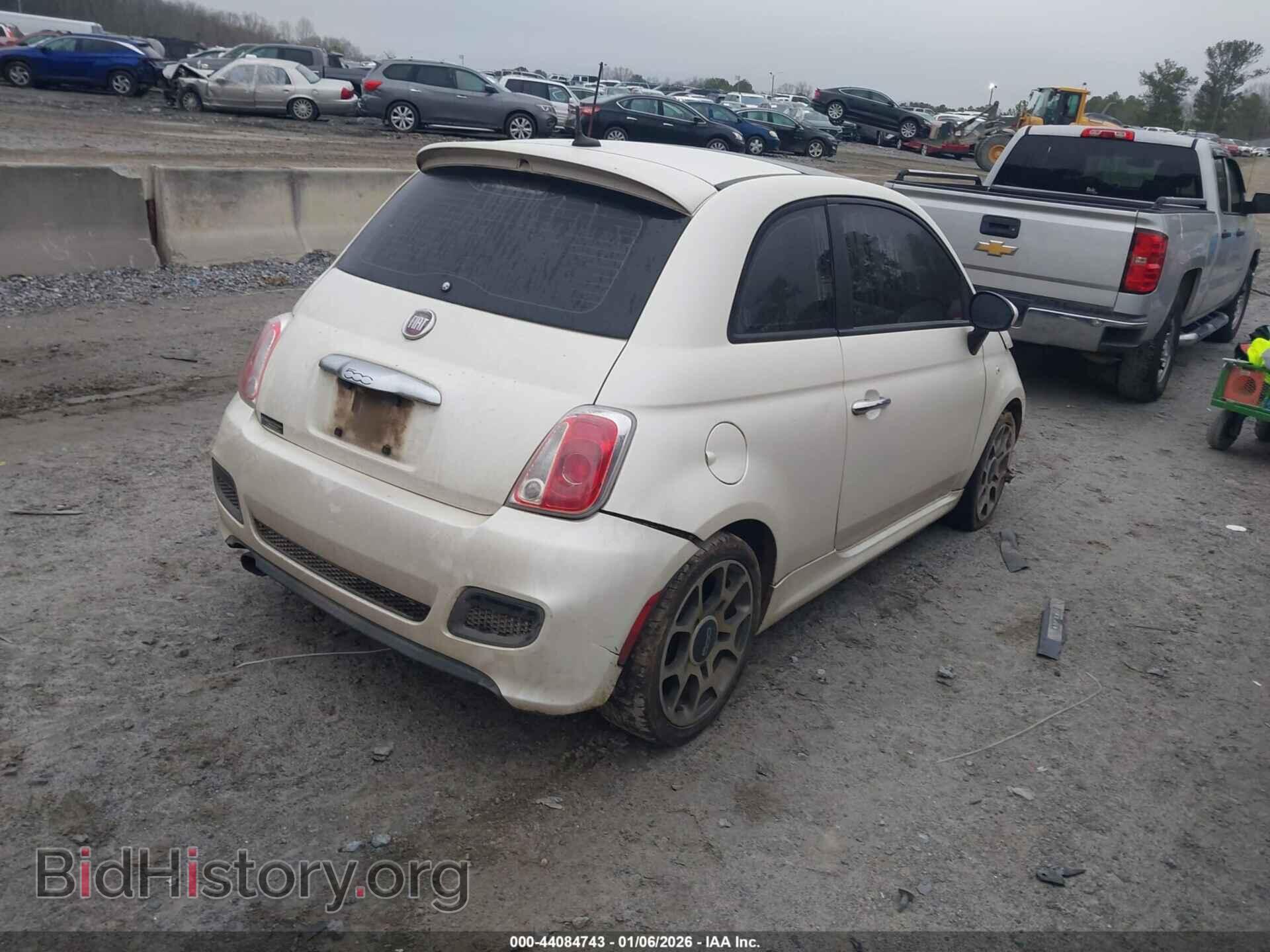 2012 FIAT 500 - VIN: 3C3CFFBR6CT370472 - Фото 4