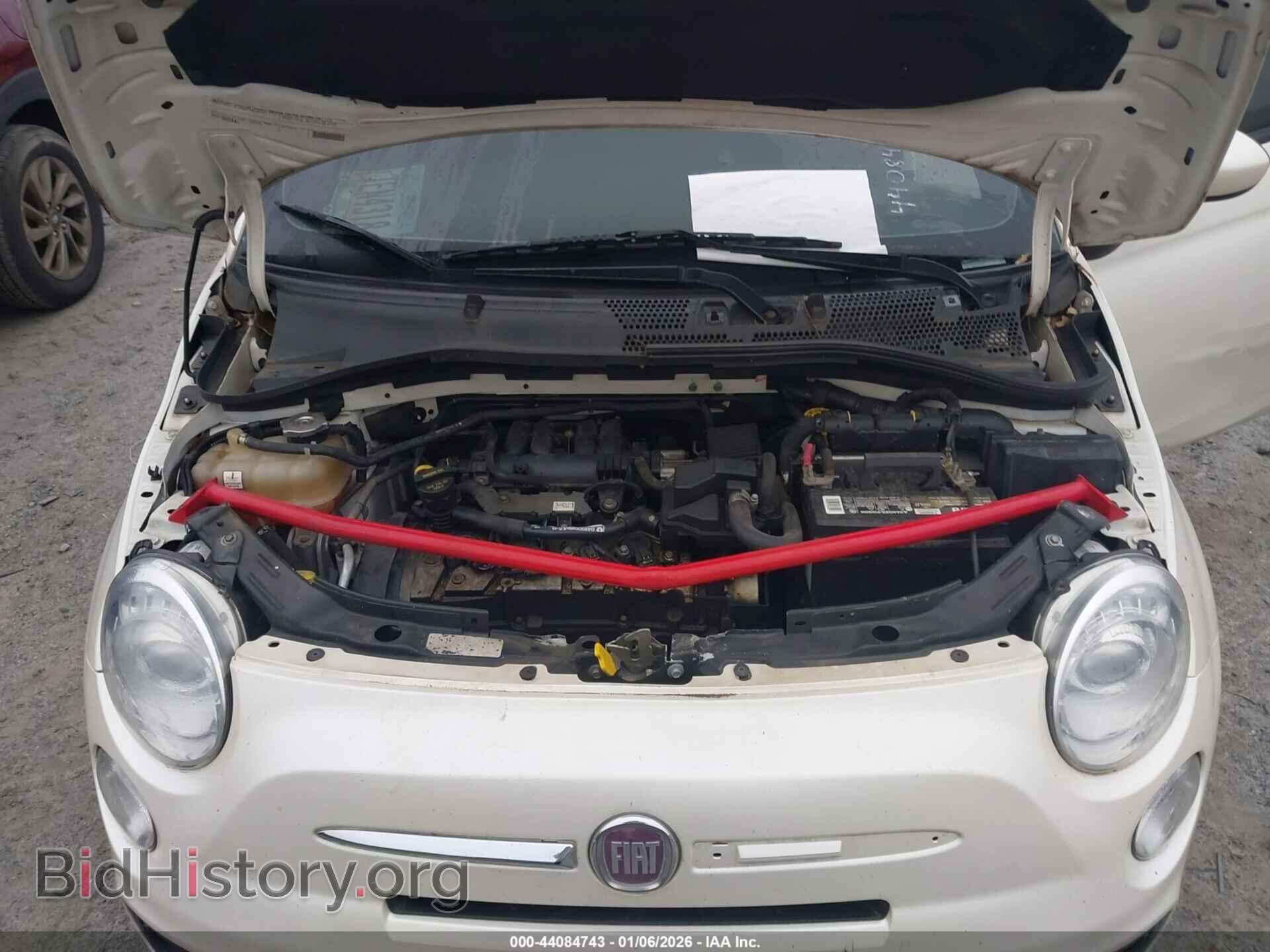 2012 FIAT 500 - VIN: 3C3CFFBR6CT370472 - Фото 10