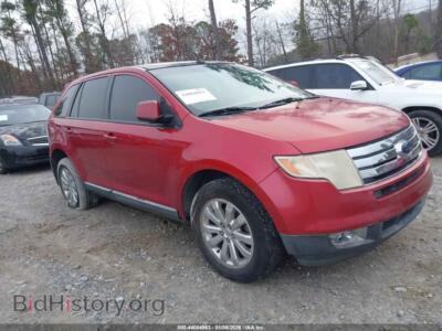 2007 Ford EDGE SEL Plus, red — VIN 2FMDK49C07BB01155, IAAI