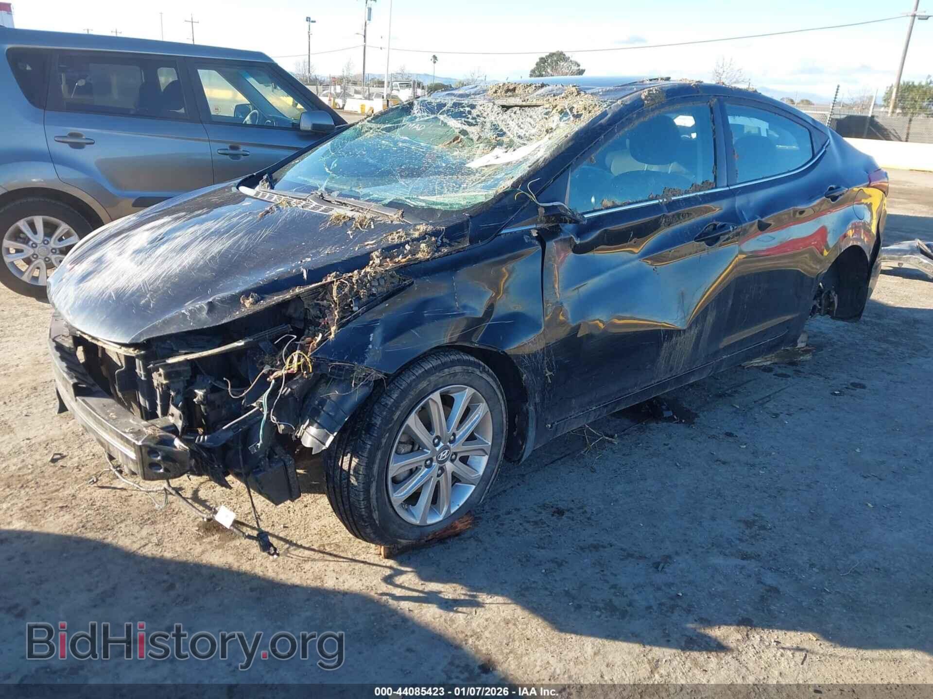 2015 HYUNDAI ELANTRA - VIN: 5NPDH4AE8FH571663 - Фото 2