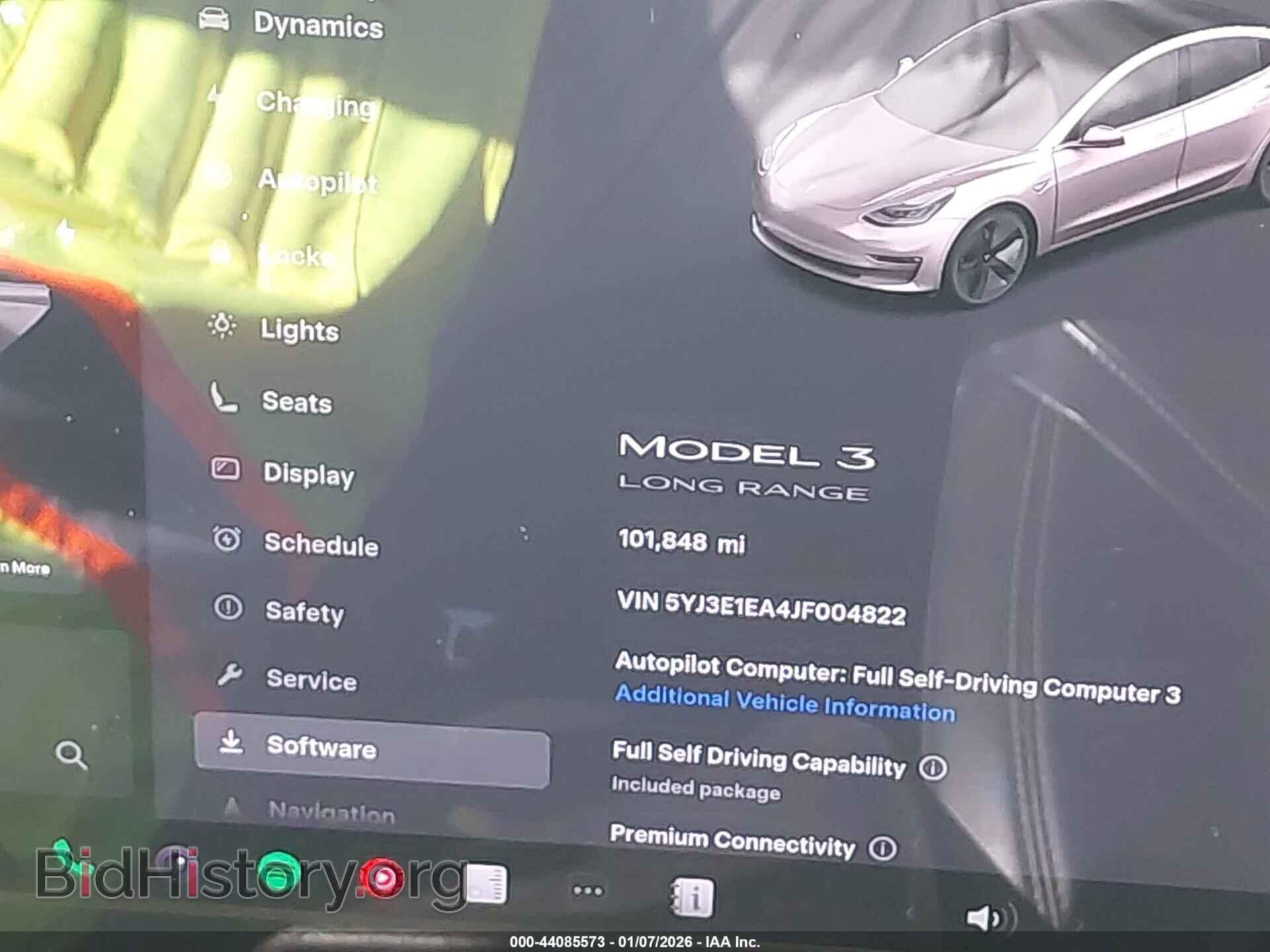 2018 TESLA MODEL 3 - VIN: 5YJ3E1EA4JF004822 - Фото 7