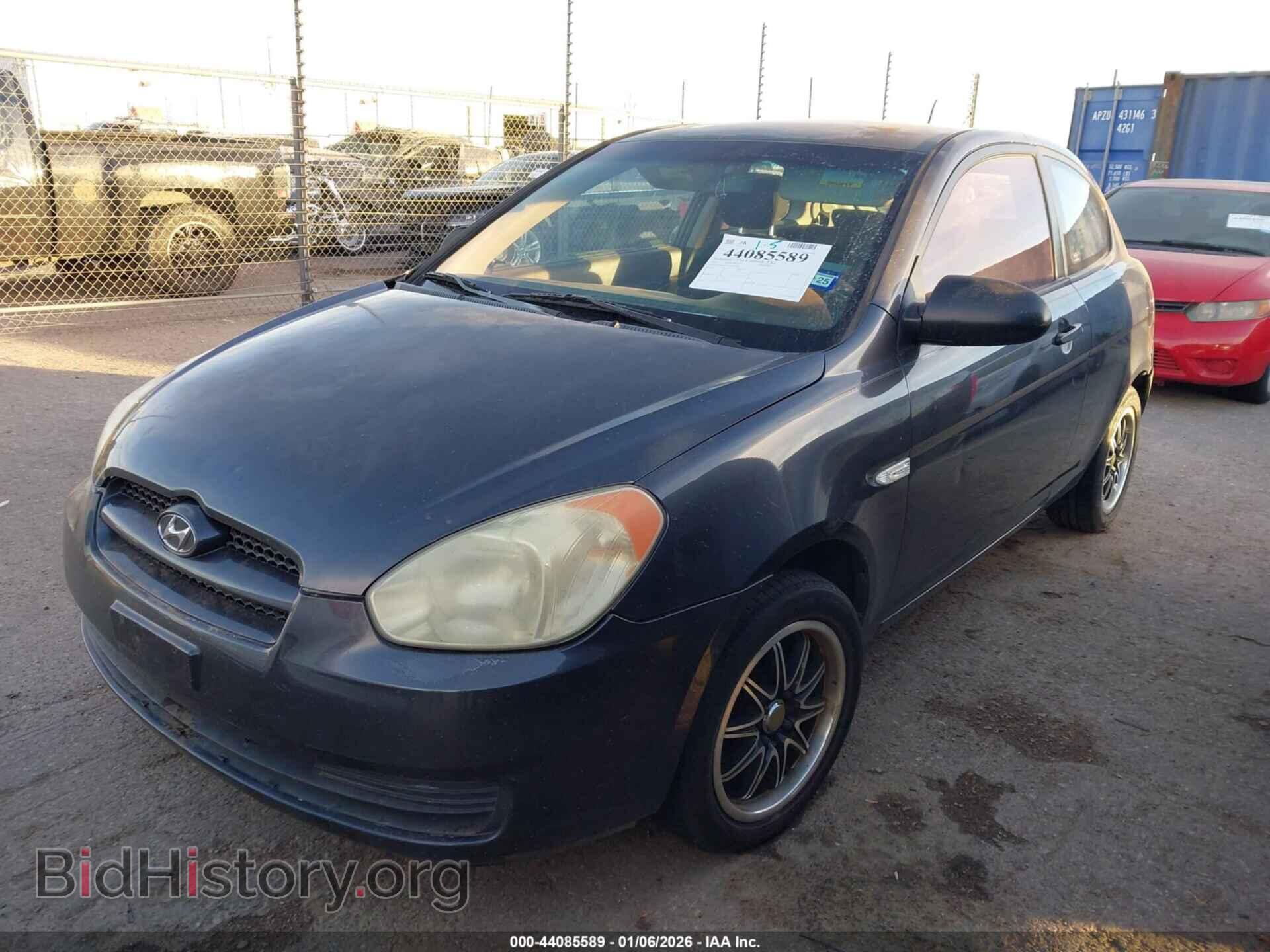 2007 HYUNDAI ACCENT - VIN: KMHCM36C47U054419 - Фото 2