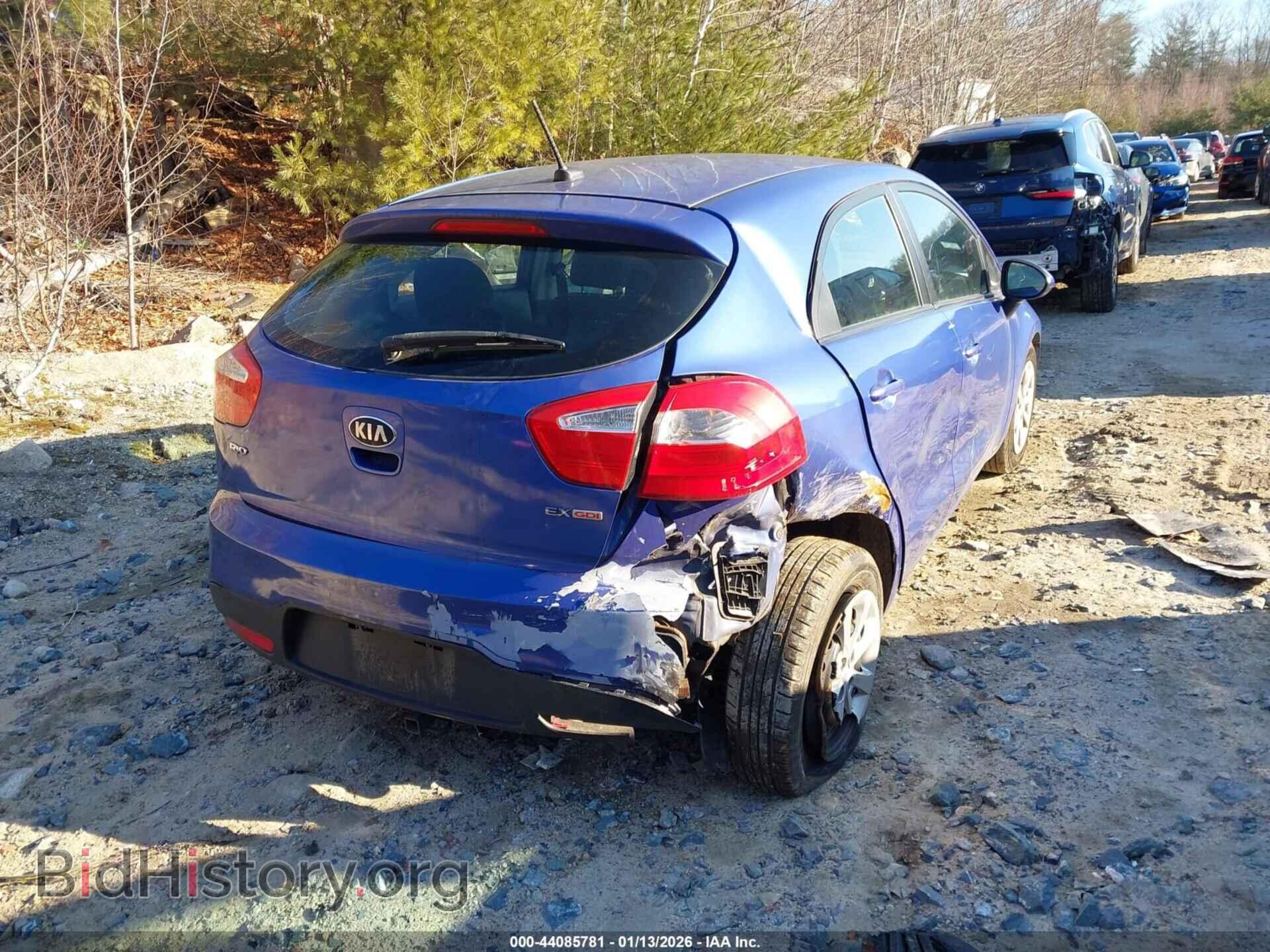 2013 KIA RIO - VIN: KNADN5A32D6208387 - Фото 4