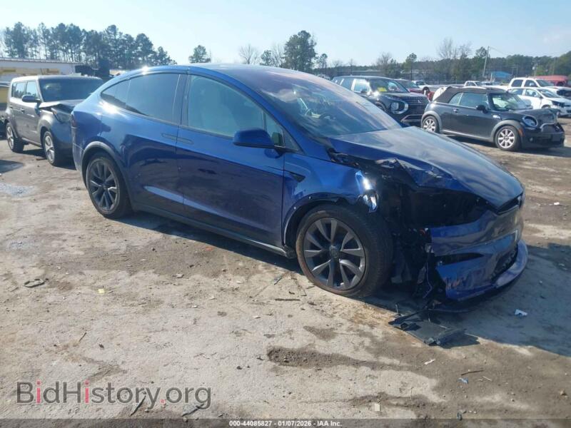 2024 Tesla MODEL X Long Range (VIN 7SAXCBE57RF458853) — фото 1 из 18, IAAI, повреждение: правая передняя часть