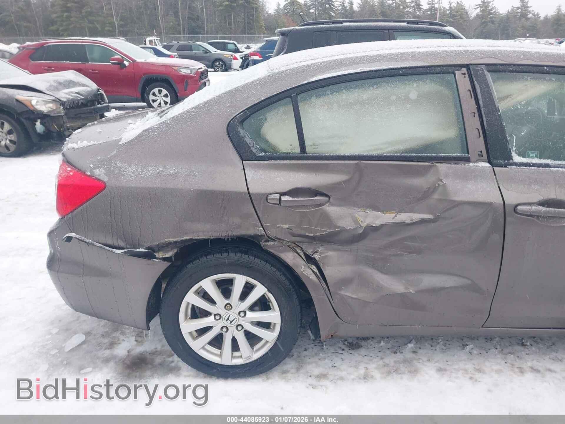 2012 HONDA CIVIC - VIN: 2HGFB2F84CH610661 - Фото 6