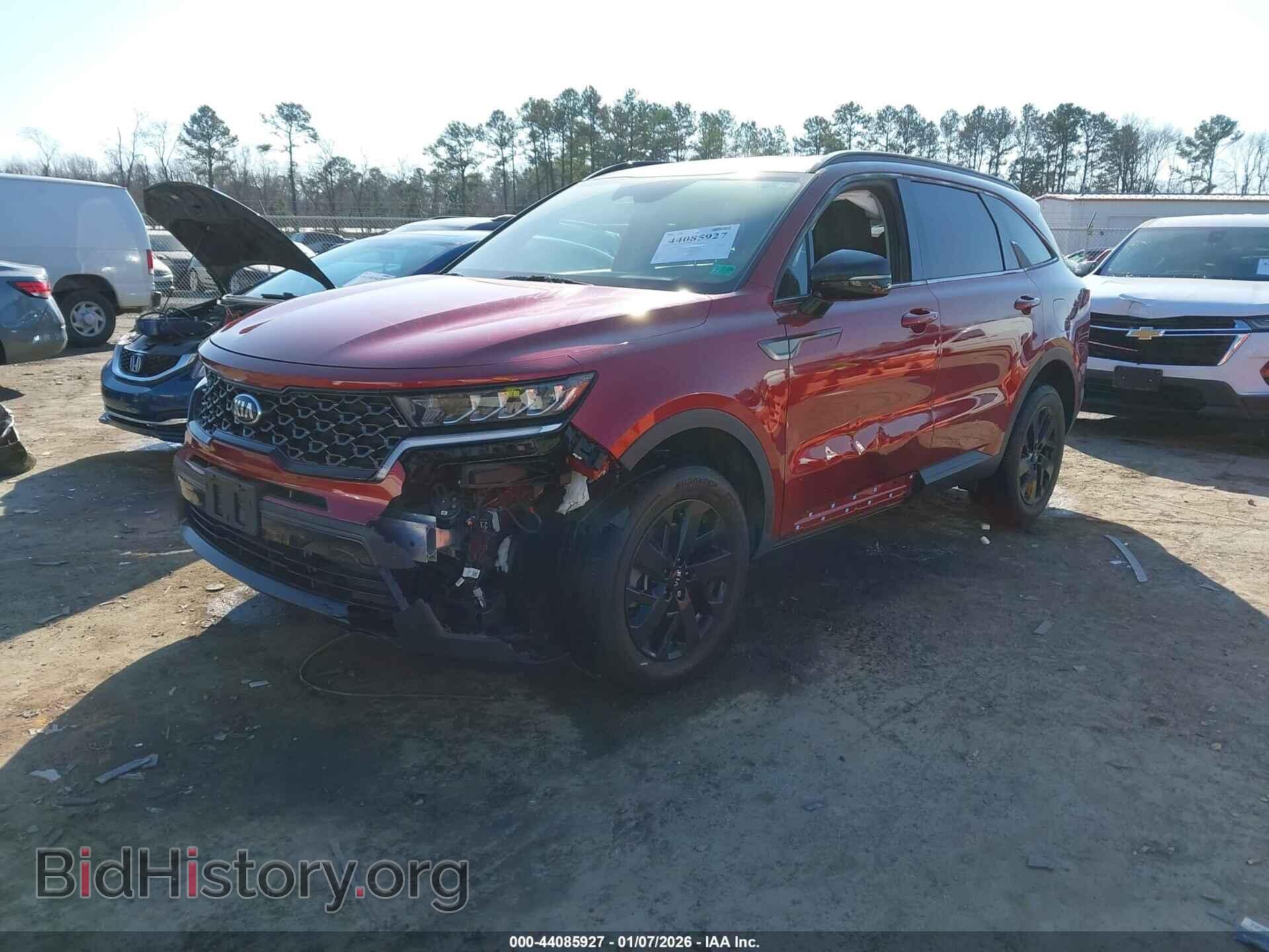 2021 KIA SORENTO - VIN: 5XYRLDLC4MG036382 - Фото 2