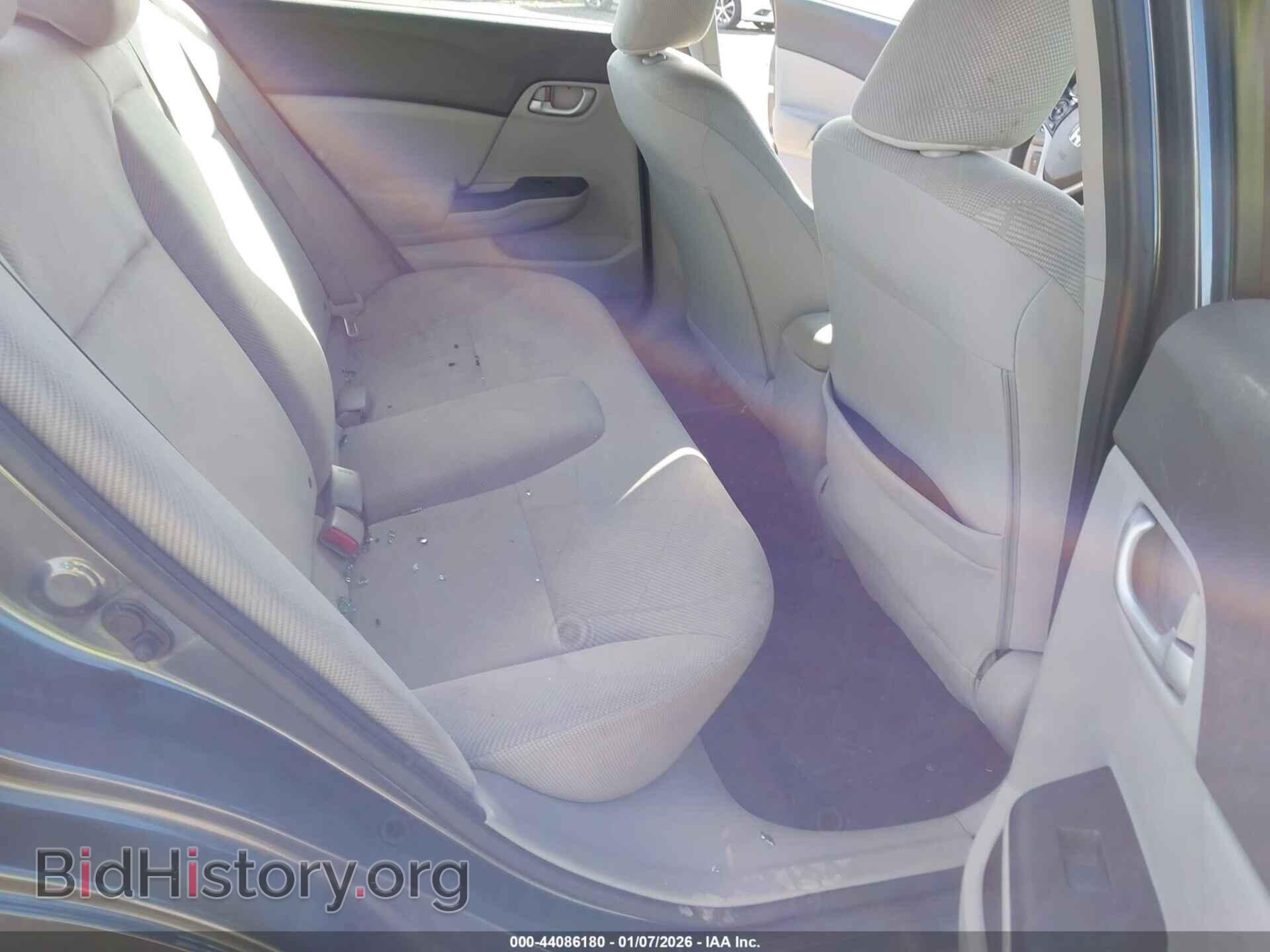 2012 HONDA CIVIC - VIN: 2HGFB2F66CH522757 - Фото 8